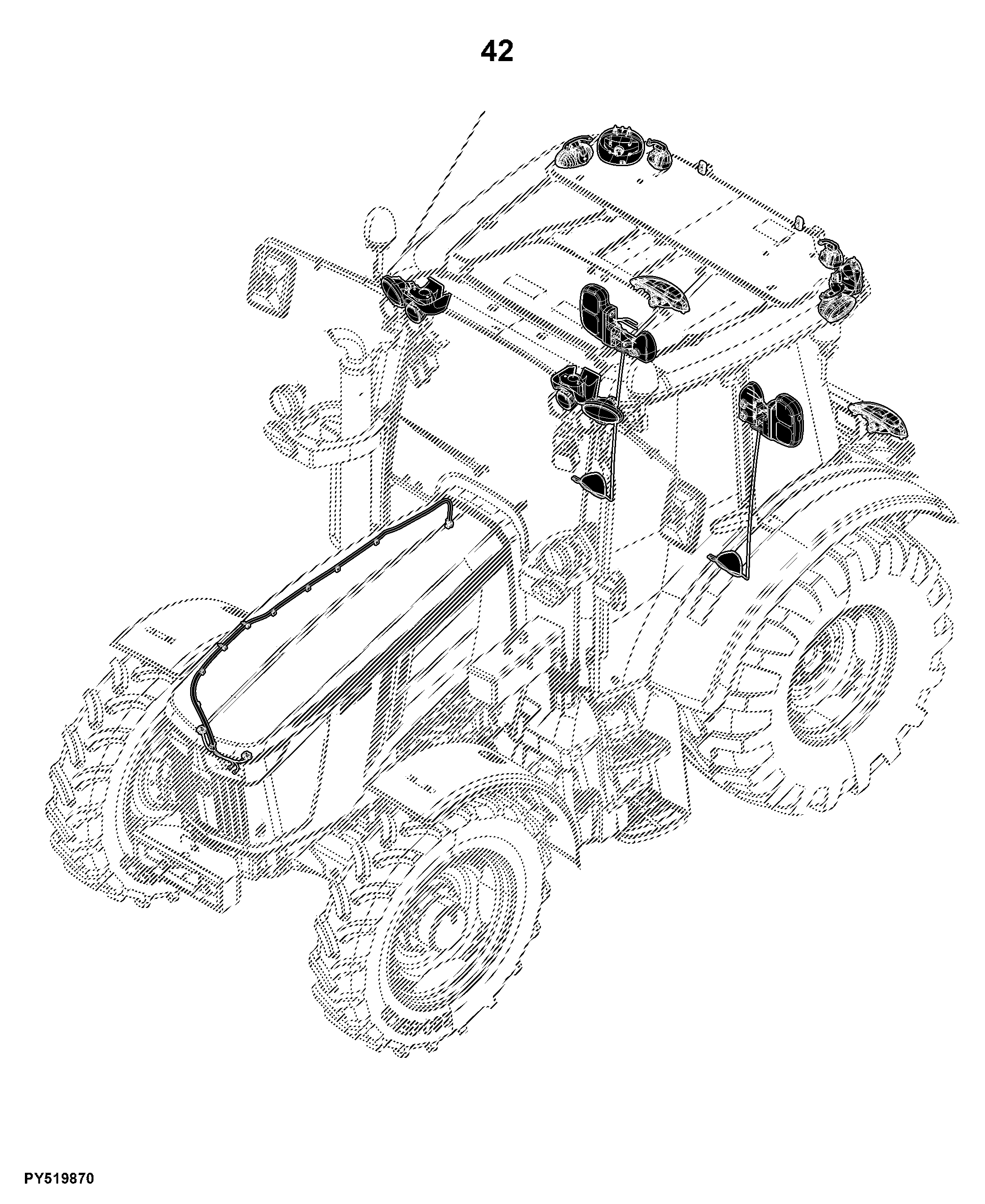 5100M Tractor (PIN: 1PY5100M*ME000001- )(North America Edition)(FT4)
