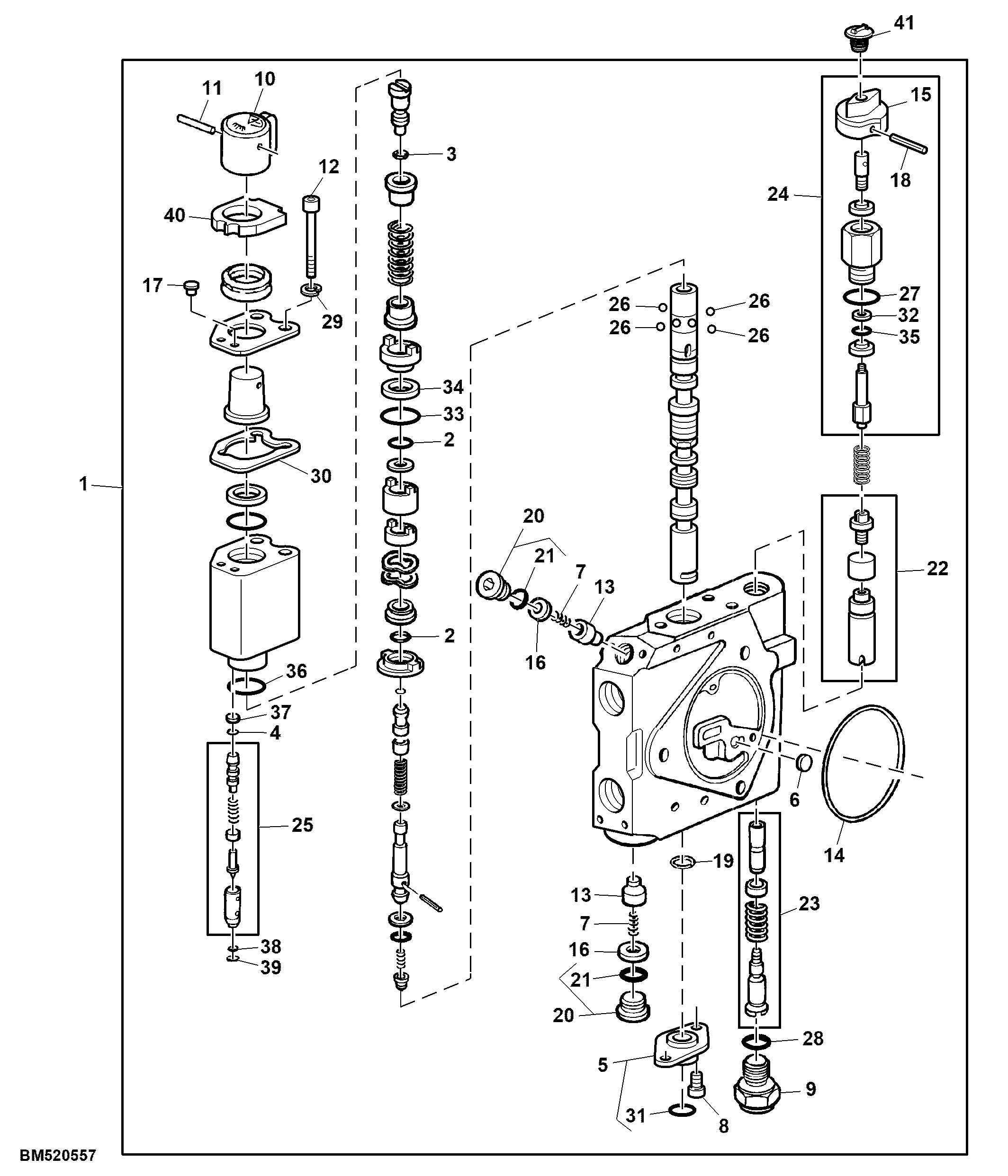 Selective Control Valve, Position I and II, Series 301