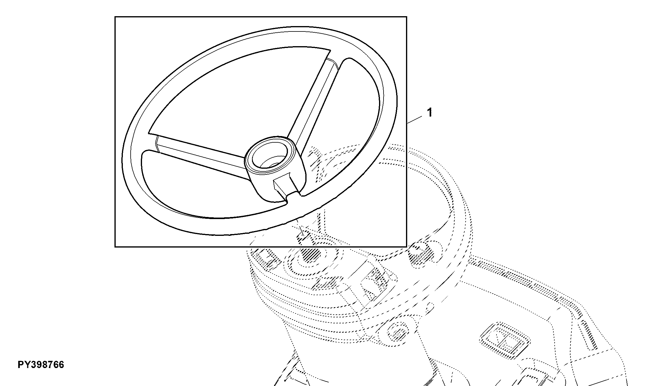 Steering Wheel, Attachment