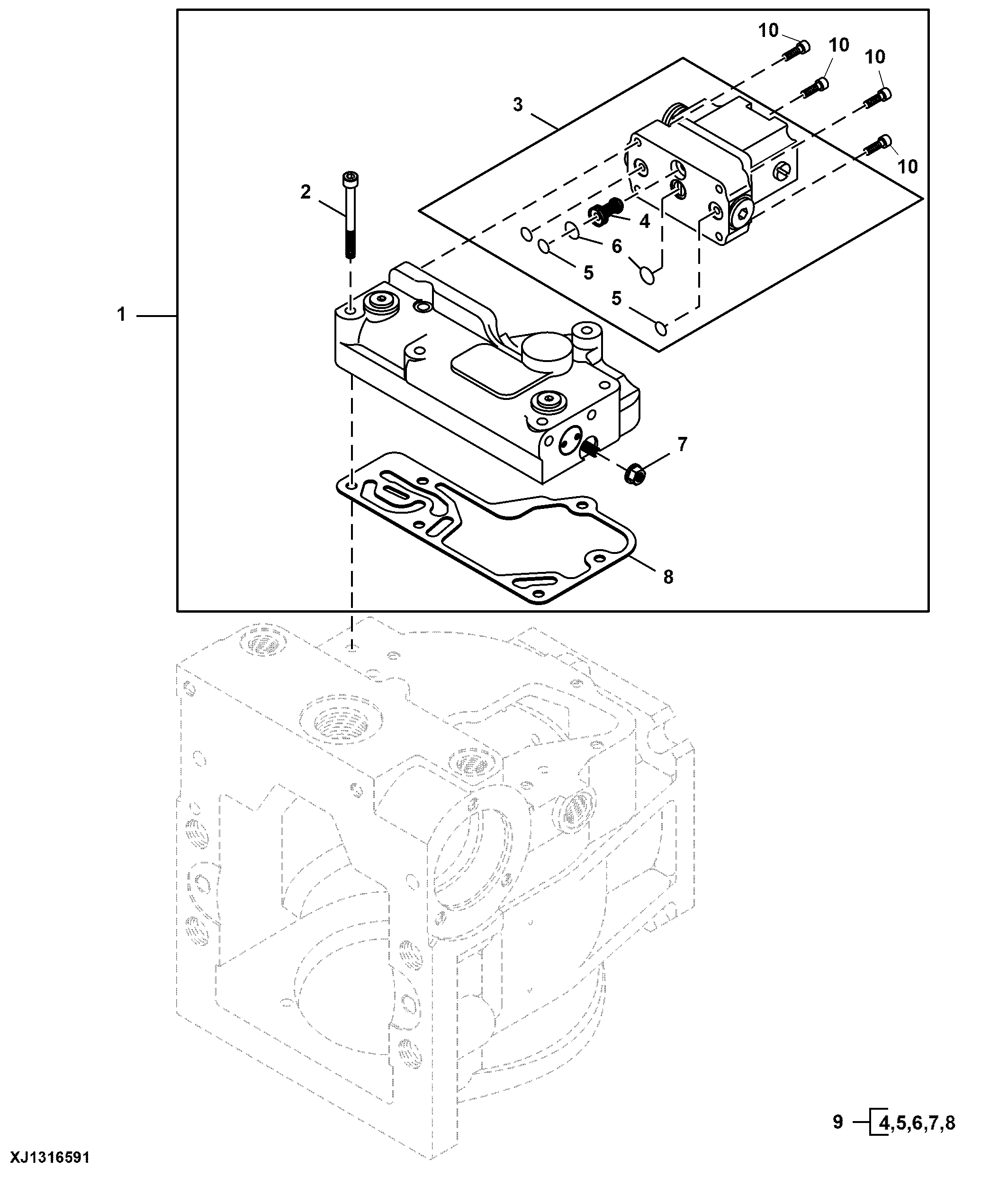 Hydrostatic Pump Components, Displacement Control Valve