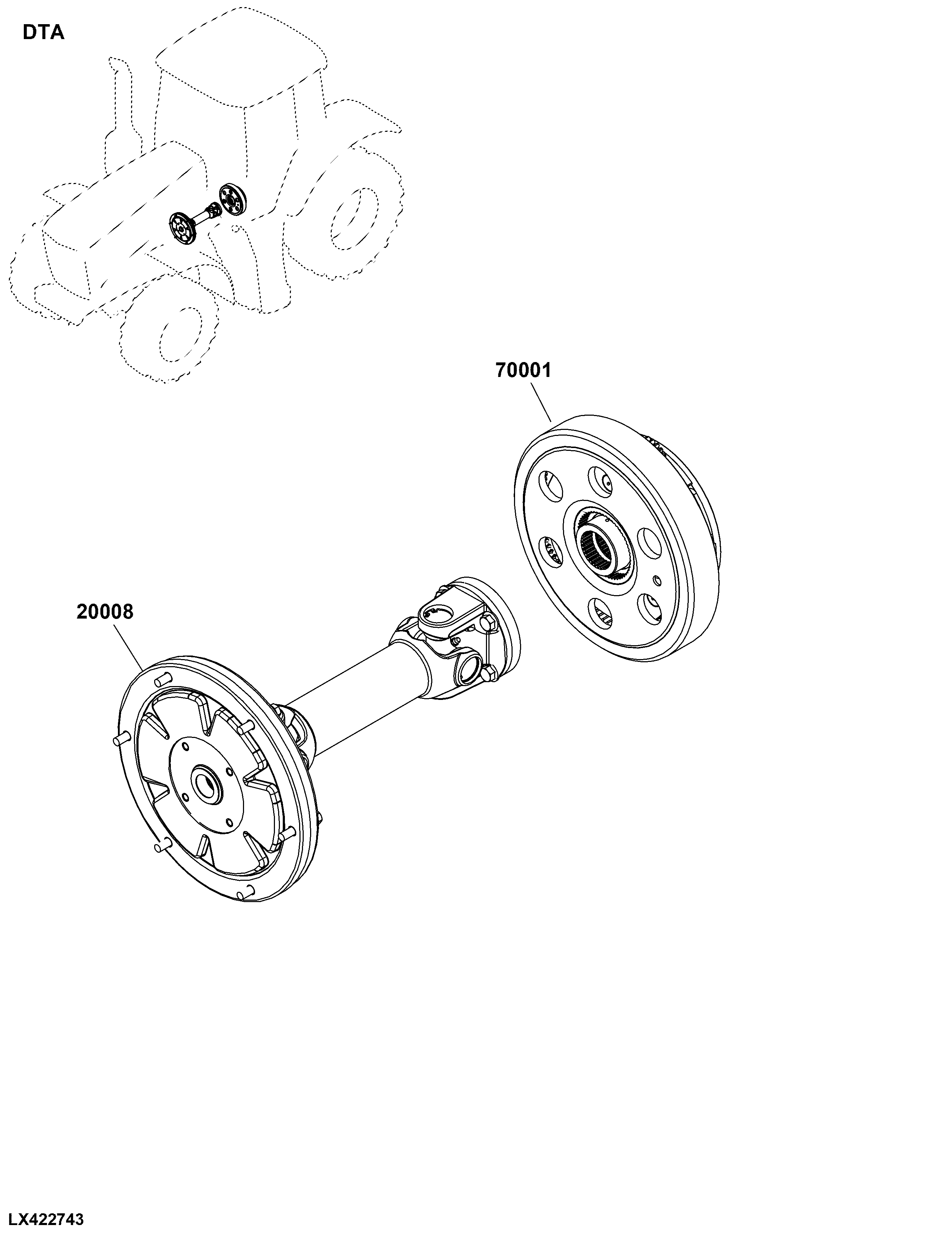 DTA Transmission Assembly