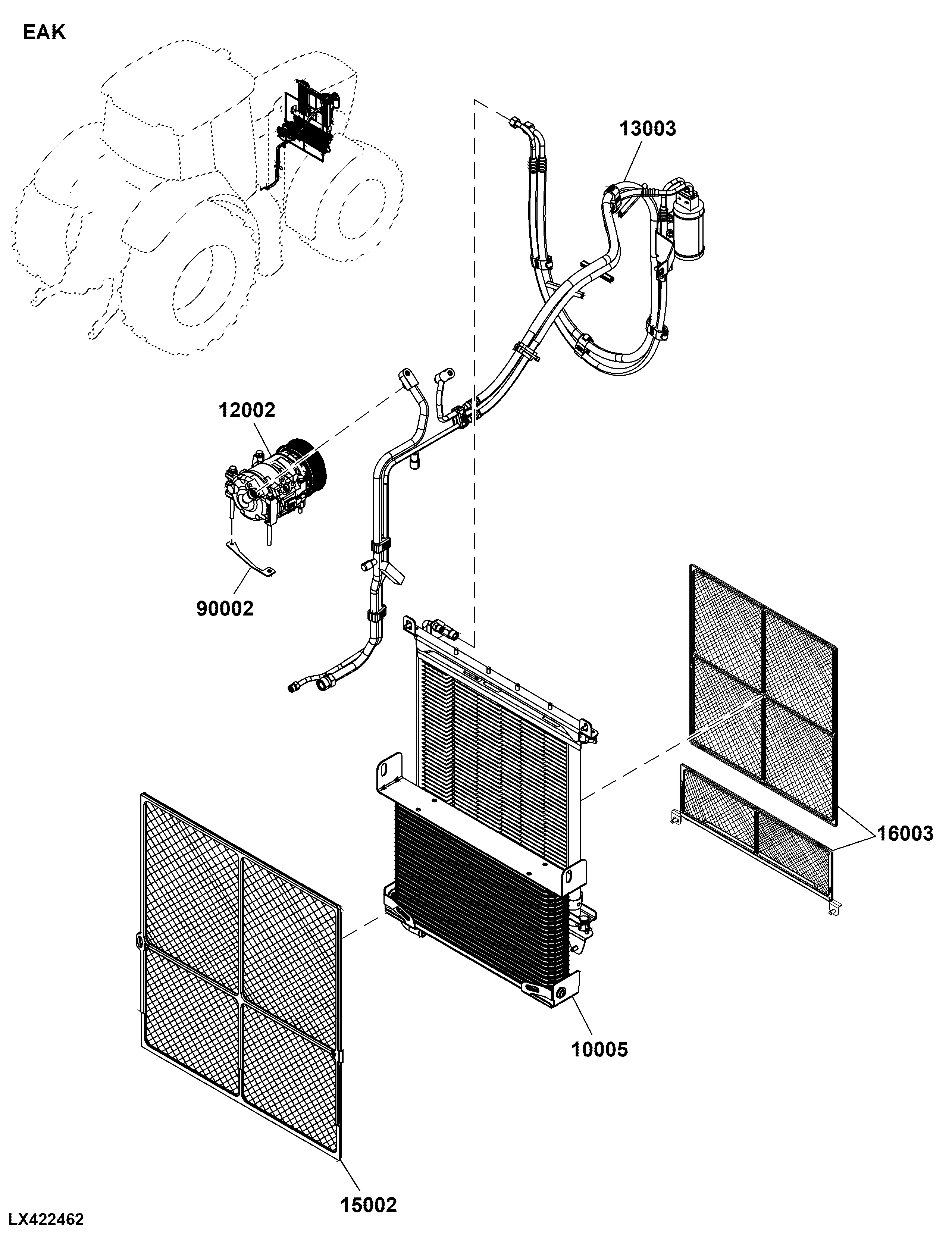 EAK Air Conditioning System, Engine Auxiliaries Related