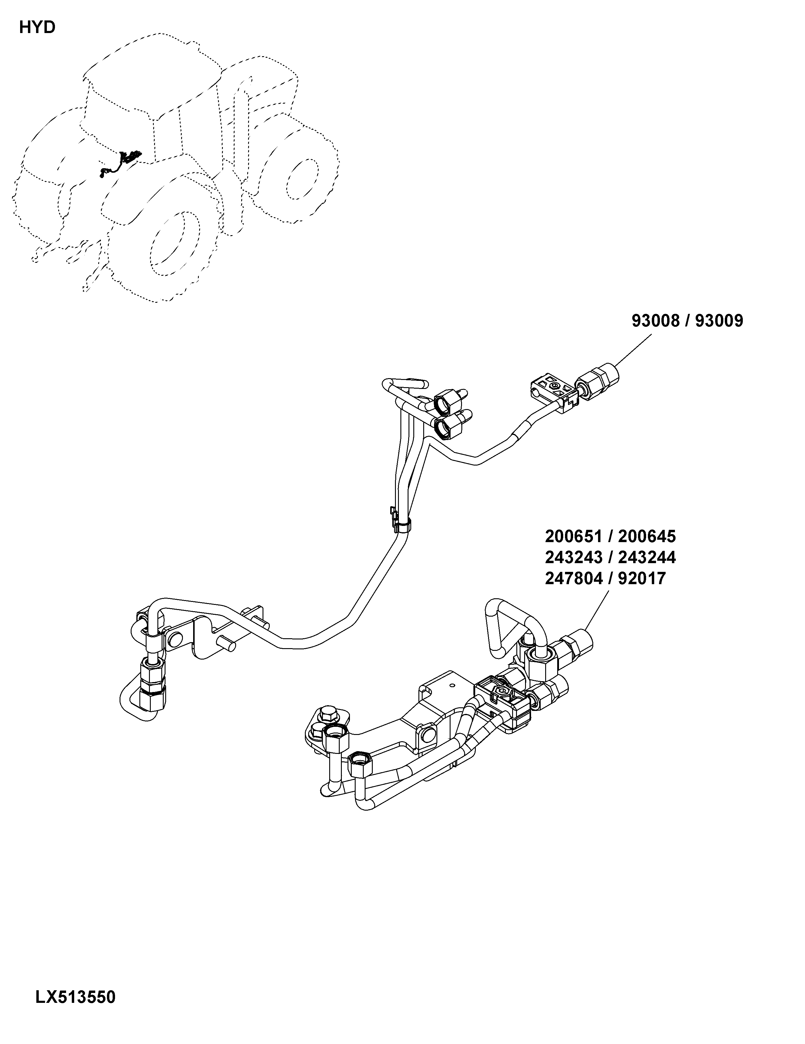 HYD Steering / Brakes, Hydraulic Components