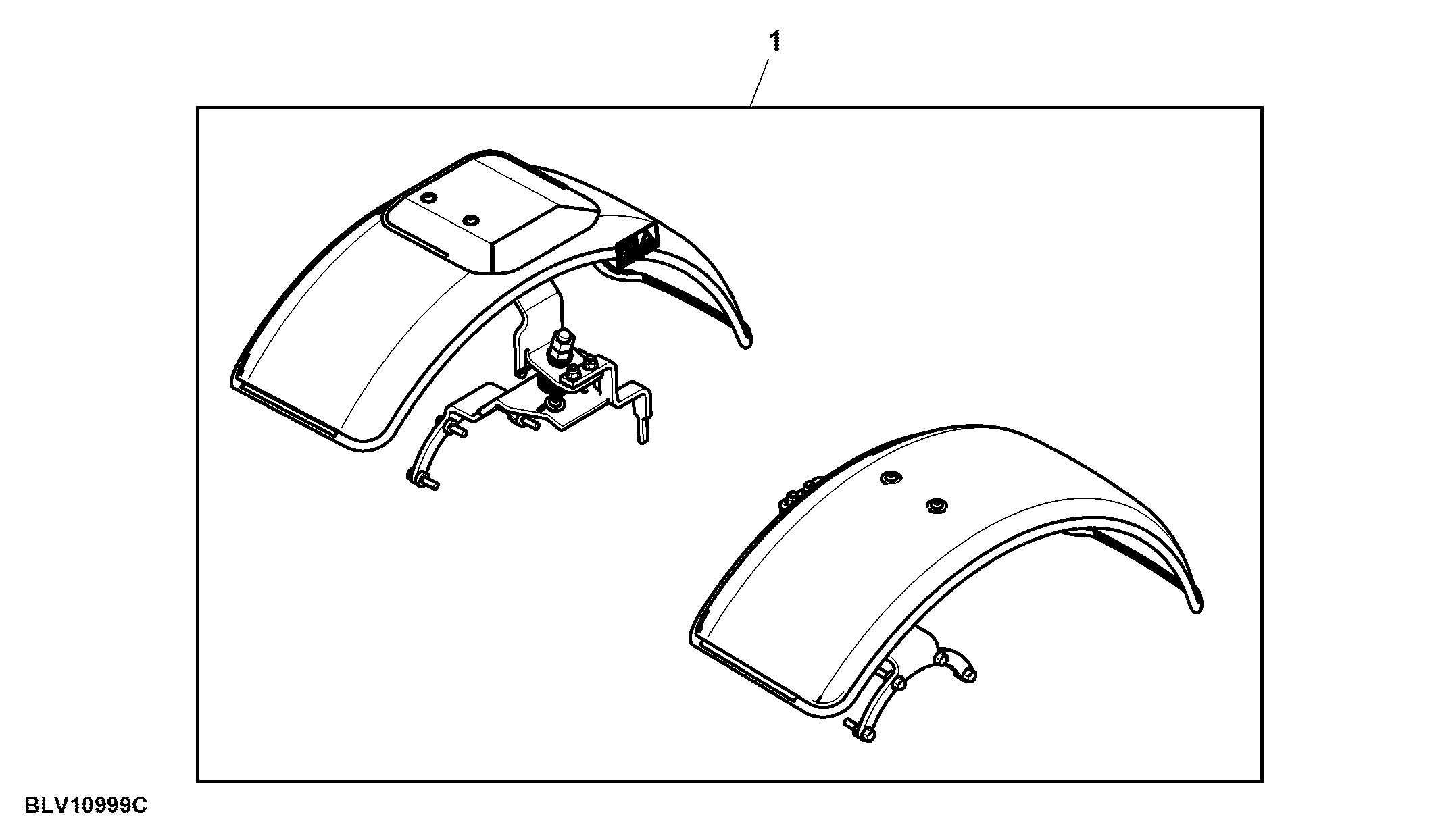 Attachment, Front Fender