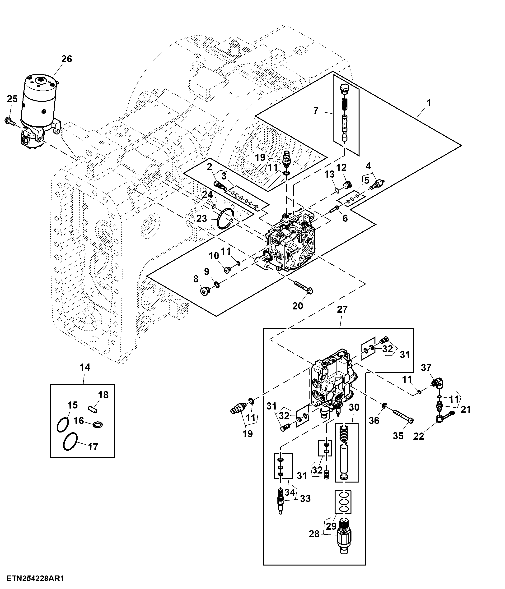 Control Valve, W/ ExactRate™ Tank (804001 - )