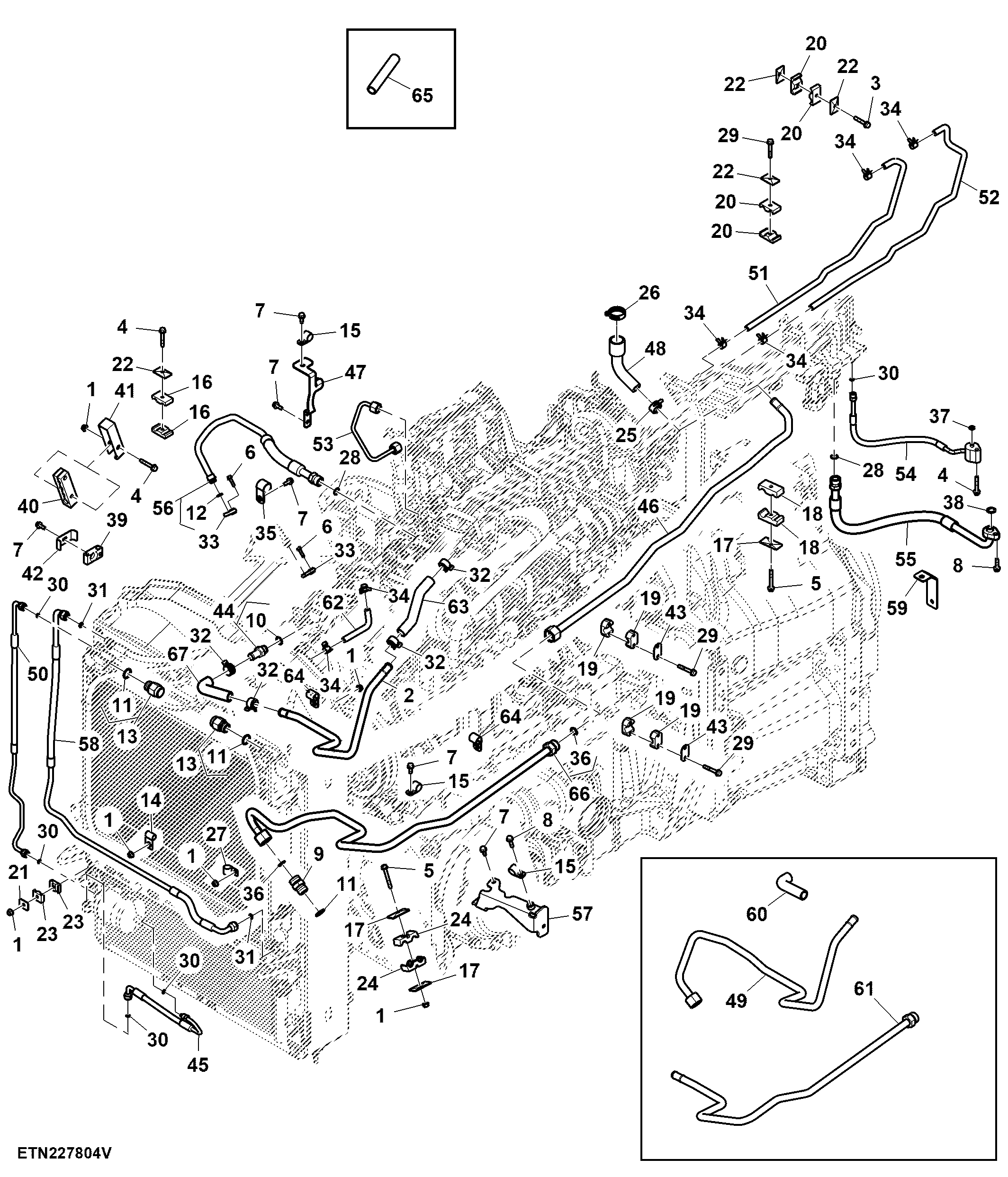 Line, Front Line Bundle, FT4/ Stage 5 Engine (2/2) ( - 927000)