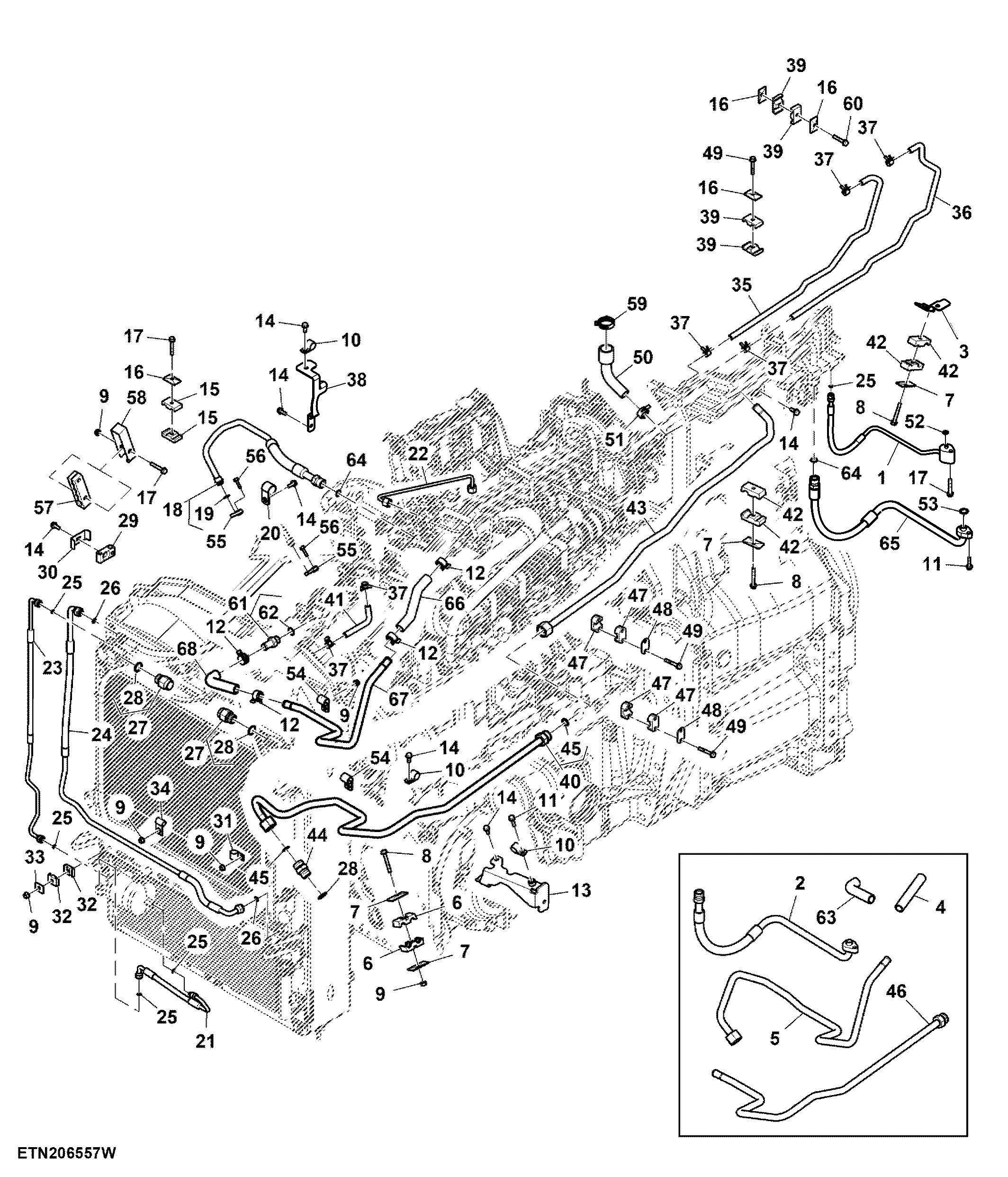 Line, Front Line Bundle, T3 Engine (2/2) ( - 804000)