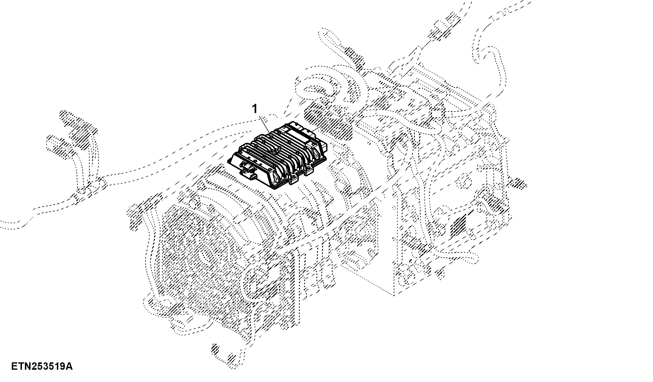 Control Unit, Rear Chassis Controller