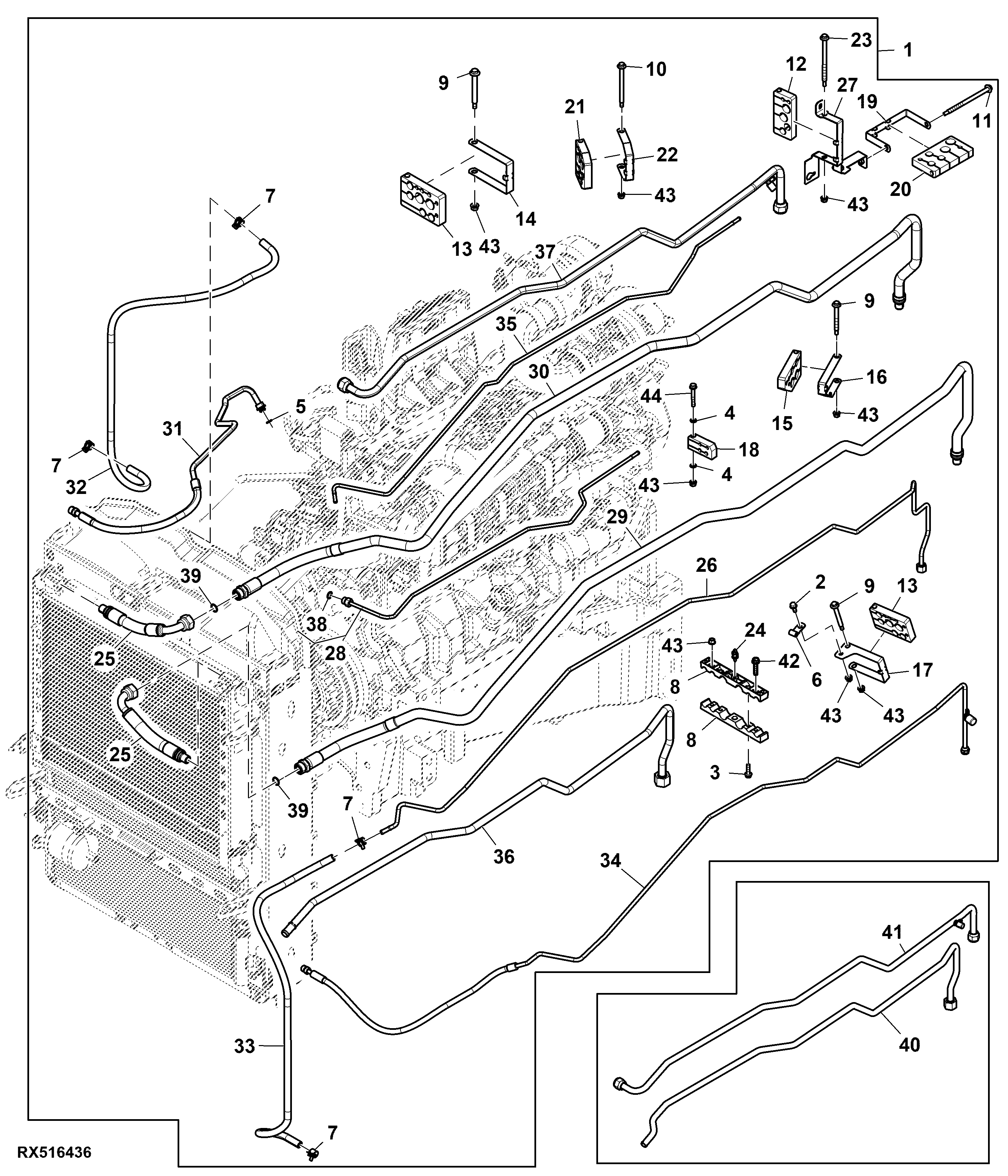 Line, Front Line Bundle, T3 Engine (1/2) ( - 927000)