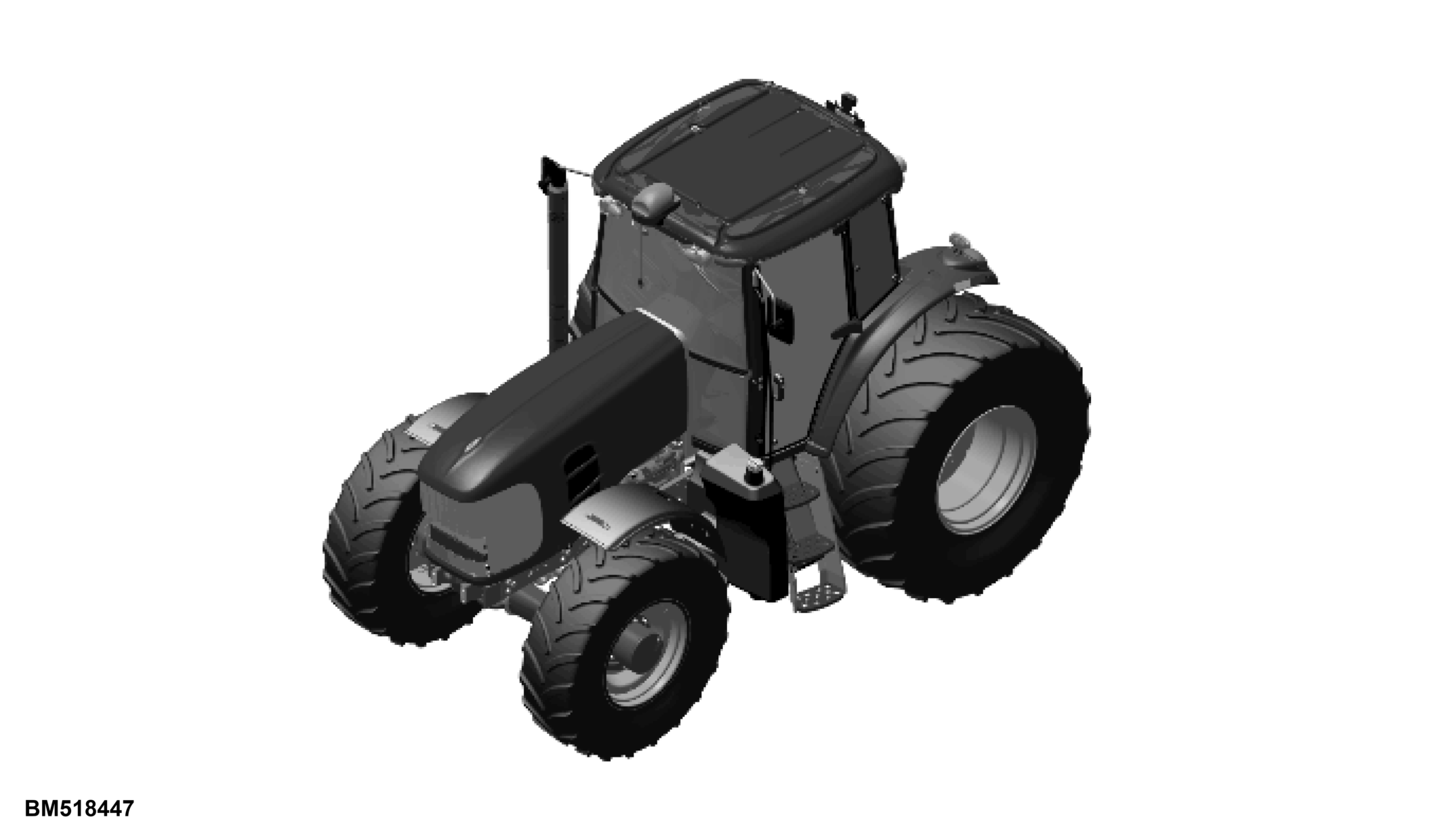 6150J Tractor (S.N. 600001- )(South America Edition)