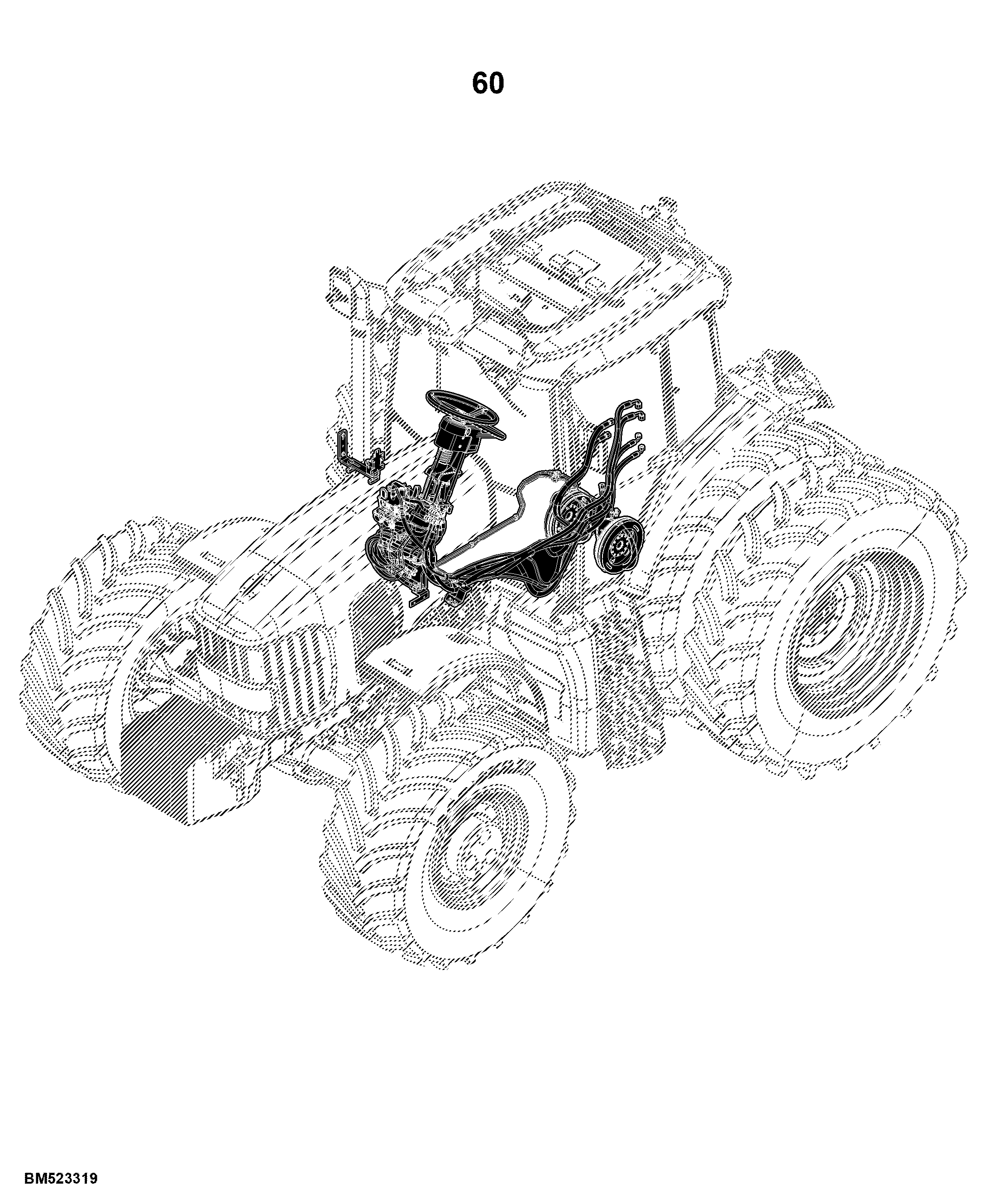 6100J Tractor (S.N. 600001- )(South America Edition)