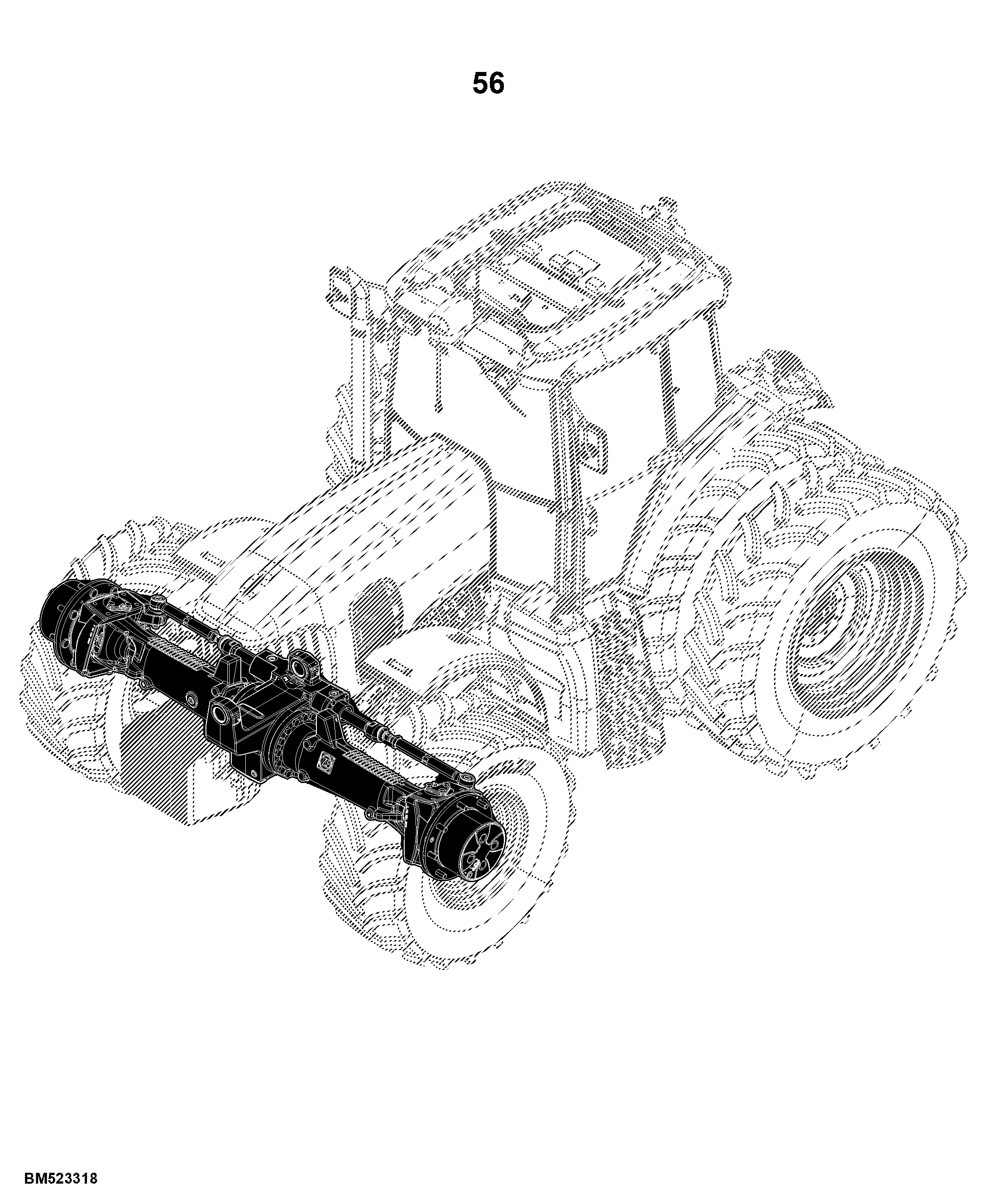 6100J Tractor (S.N. 600001- )(South America Edition)
