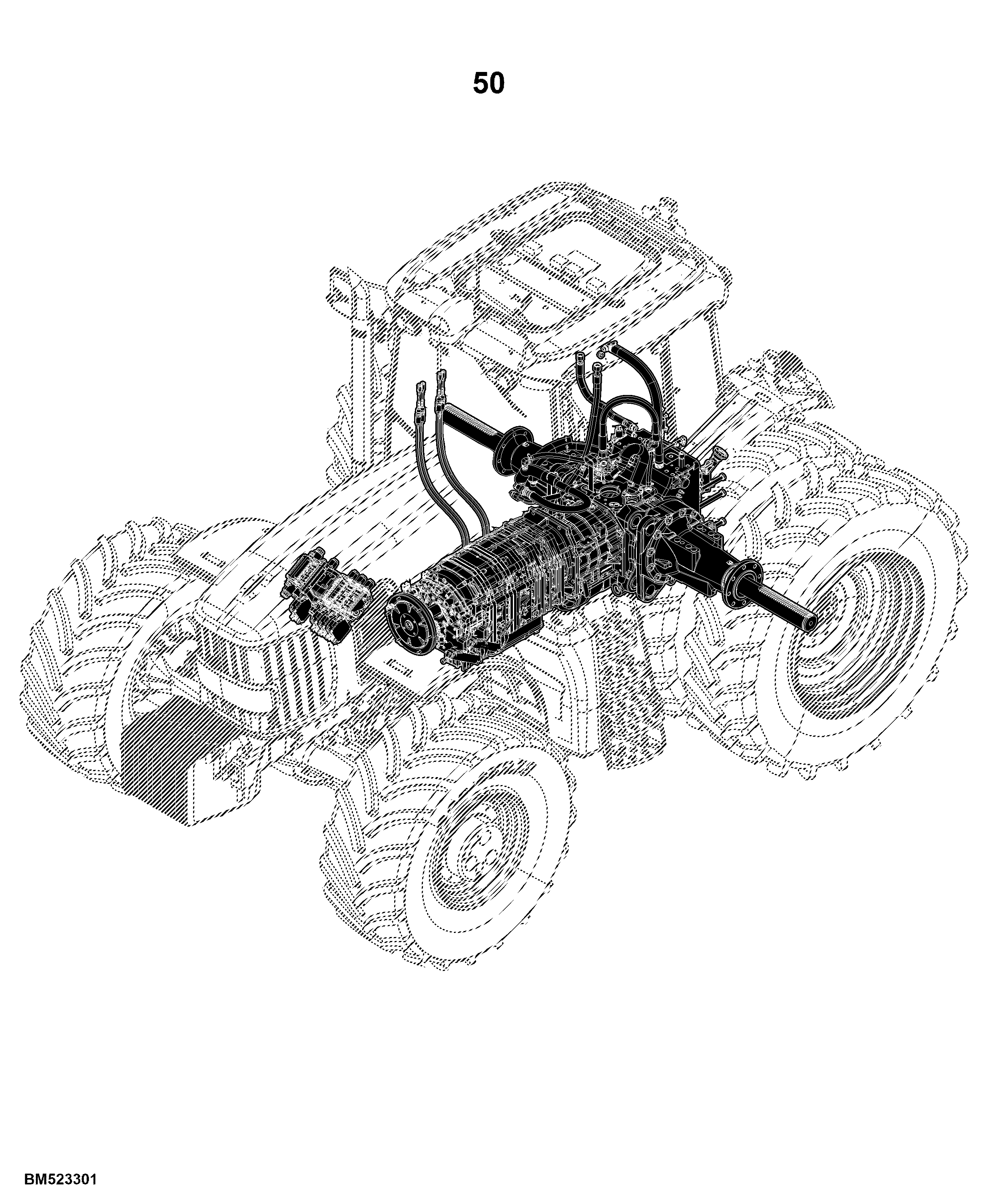 6190J Tractor (S.N. 600001- )(South America Edition)