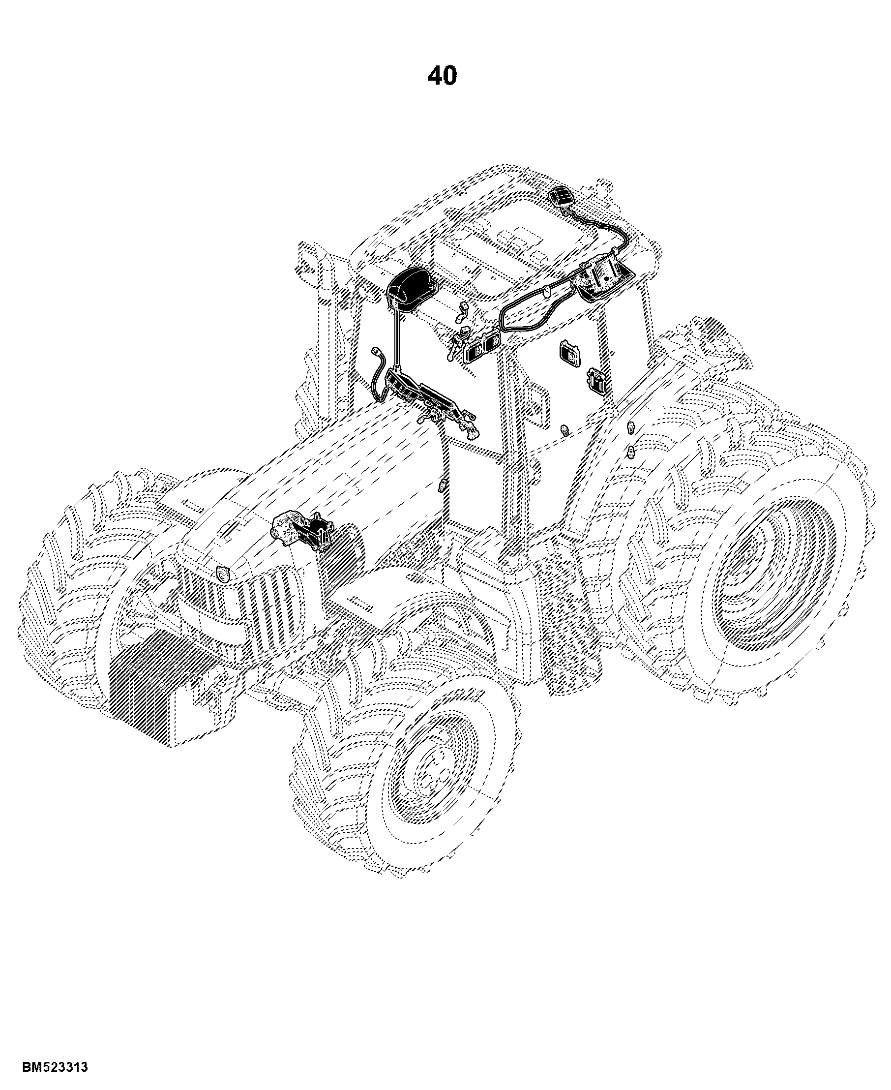 6100J Tractor (S.N. 600001- )(South America Edition)