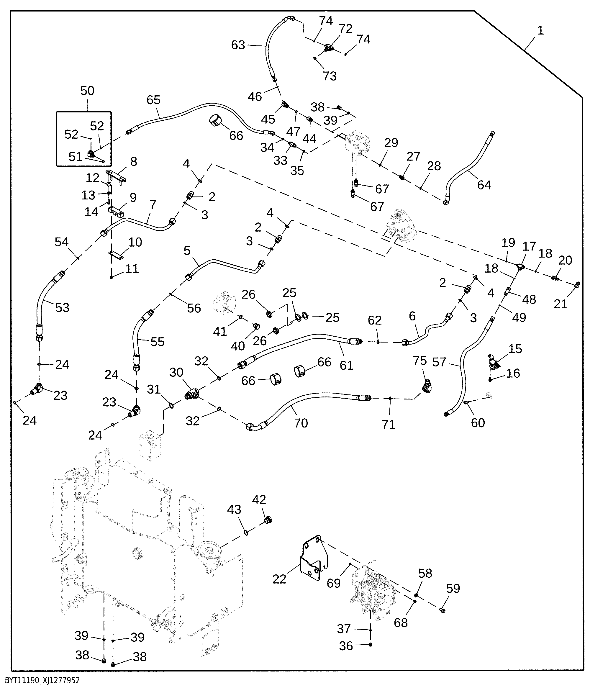 Joystick to Orbitrol Hydraulics Kit (1 of 2)