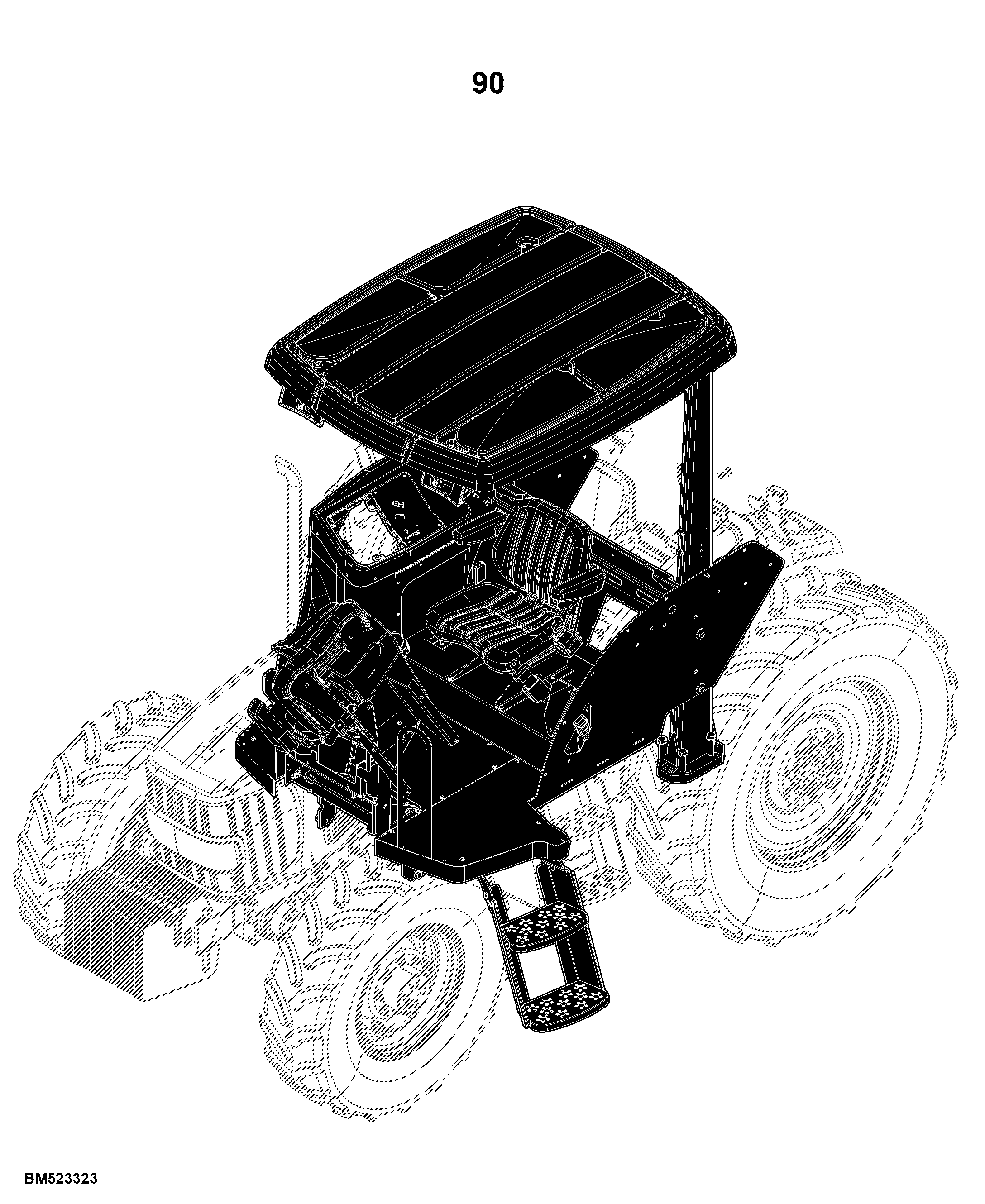 6100J Tractor (S.N. 600001- )(South America Edition)