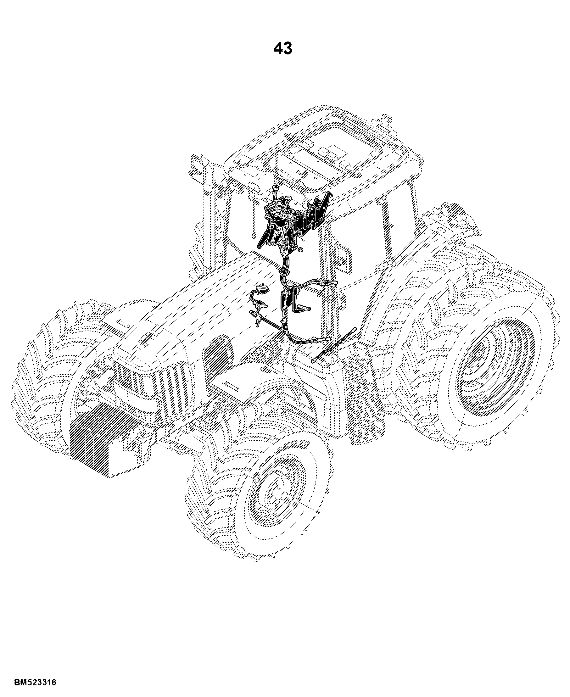 6100J Tractor (S.N. 600001- )(South America Edition)