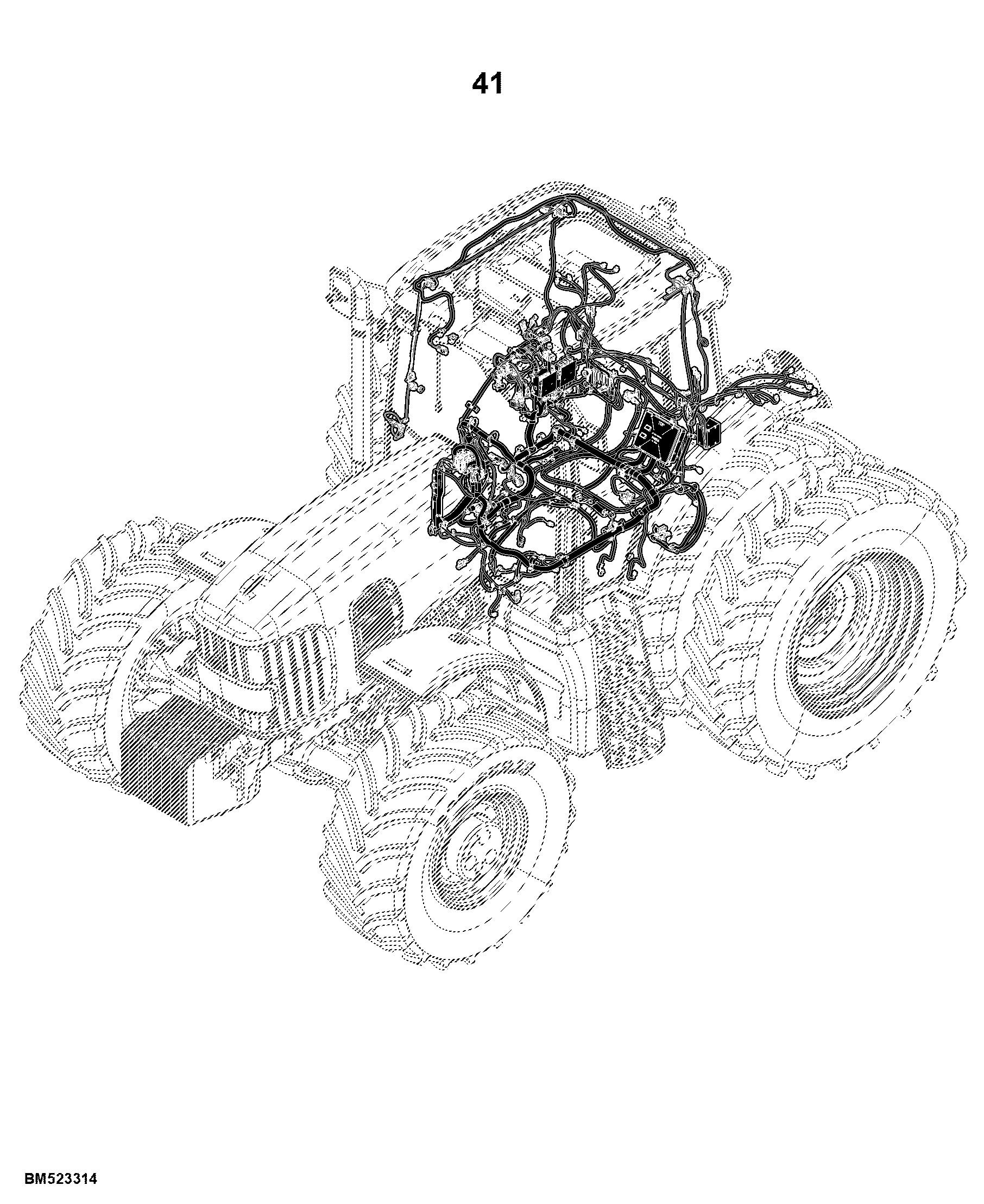 6100J Tractor (S.N. 600001- )(South America Edition)