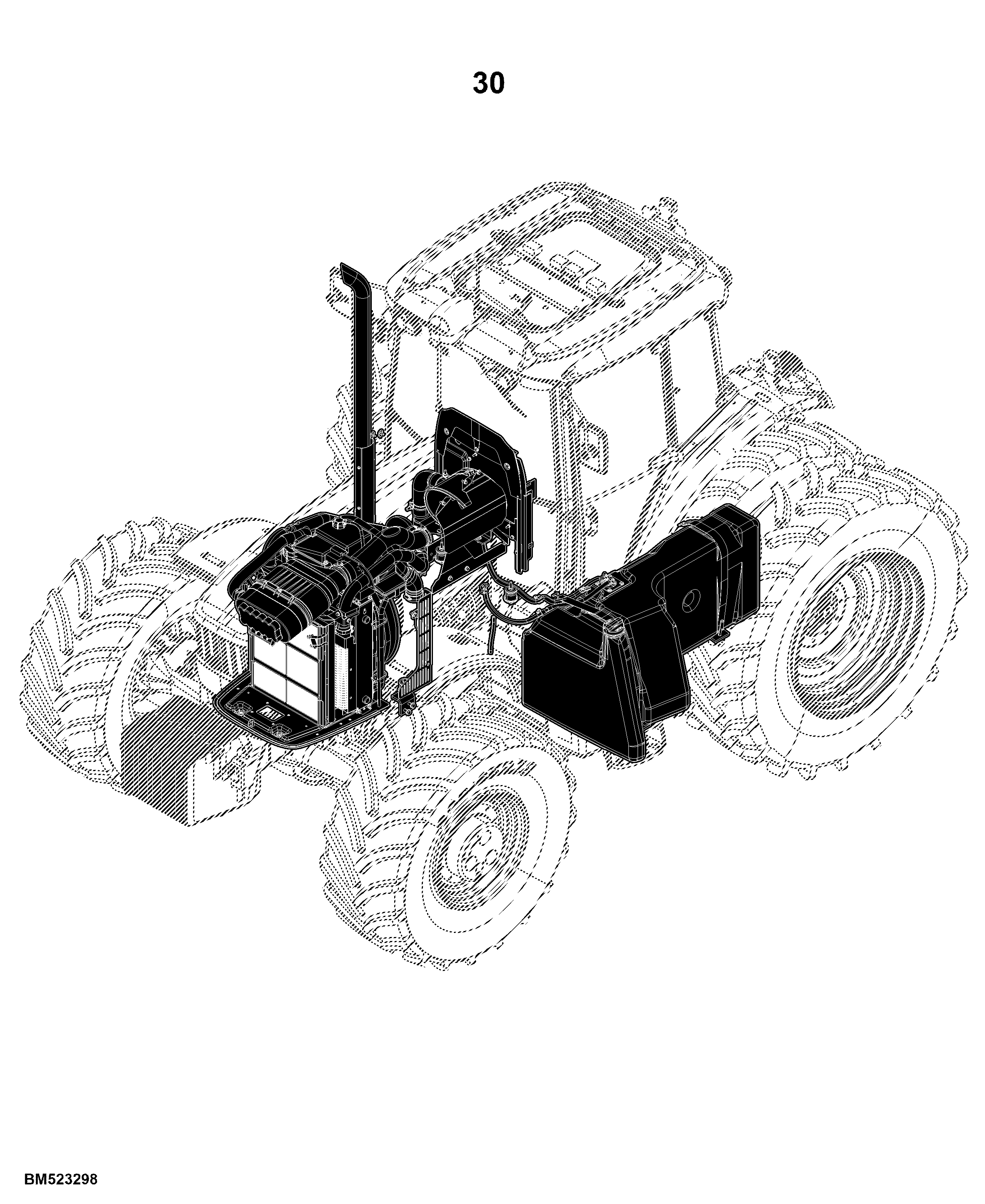 6190J Tractor (S.N. 600001- )(South America Edition)