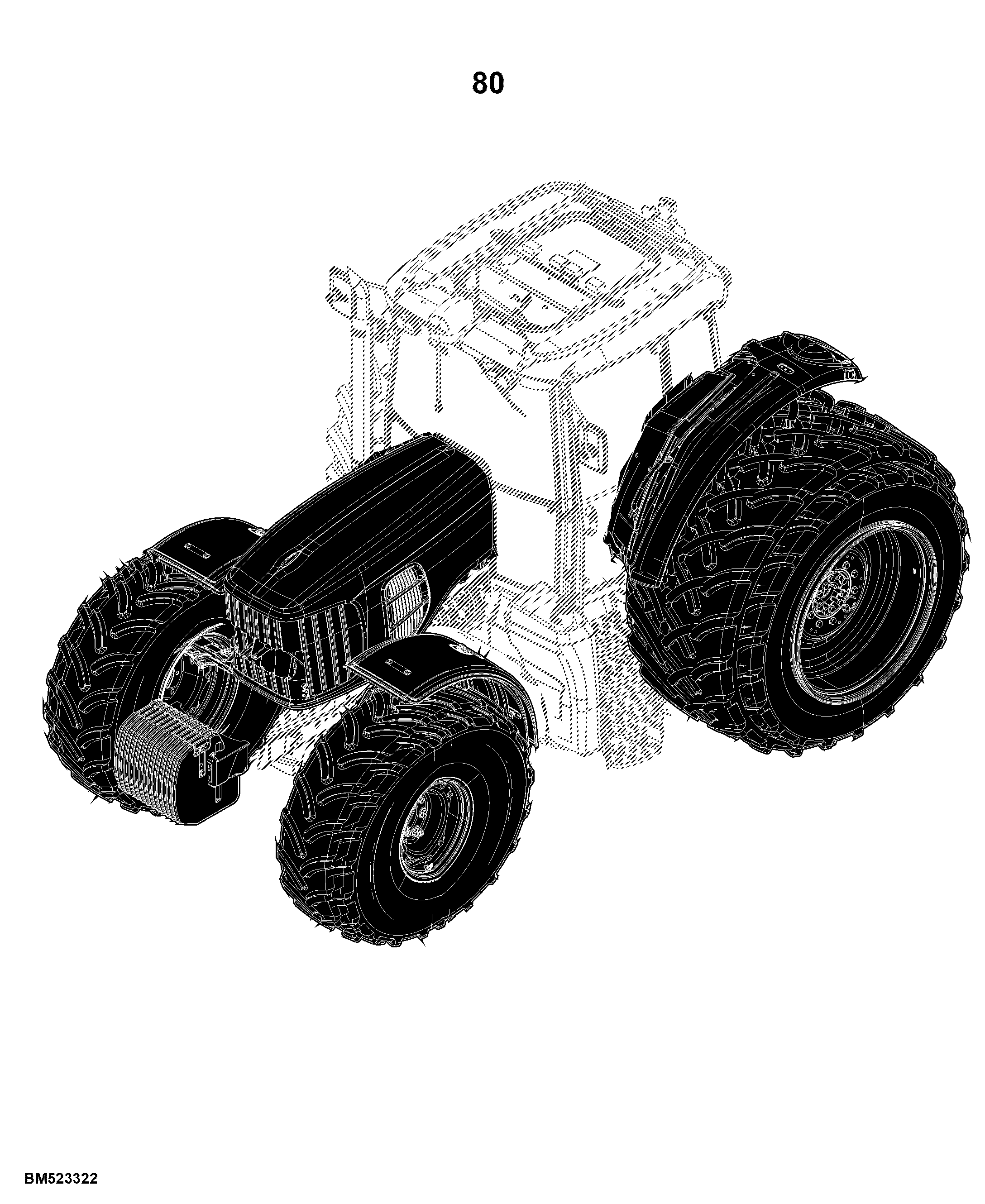 6100J Tractor (S.N. 600001- )(South America Edition)