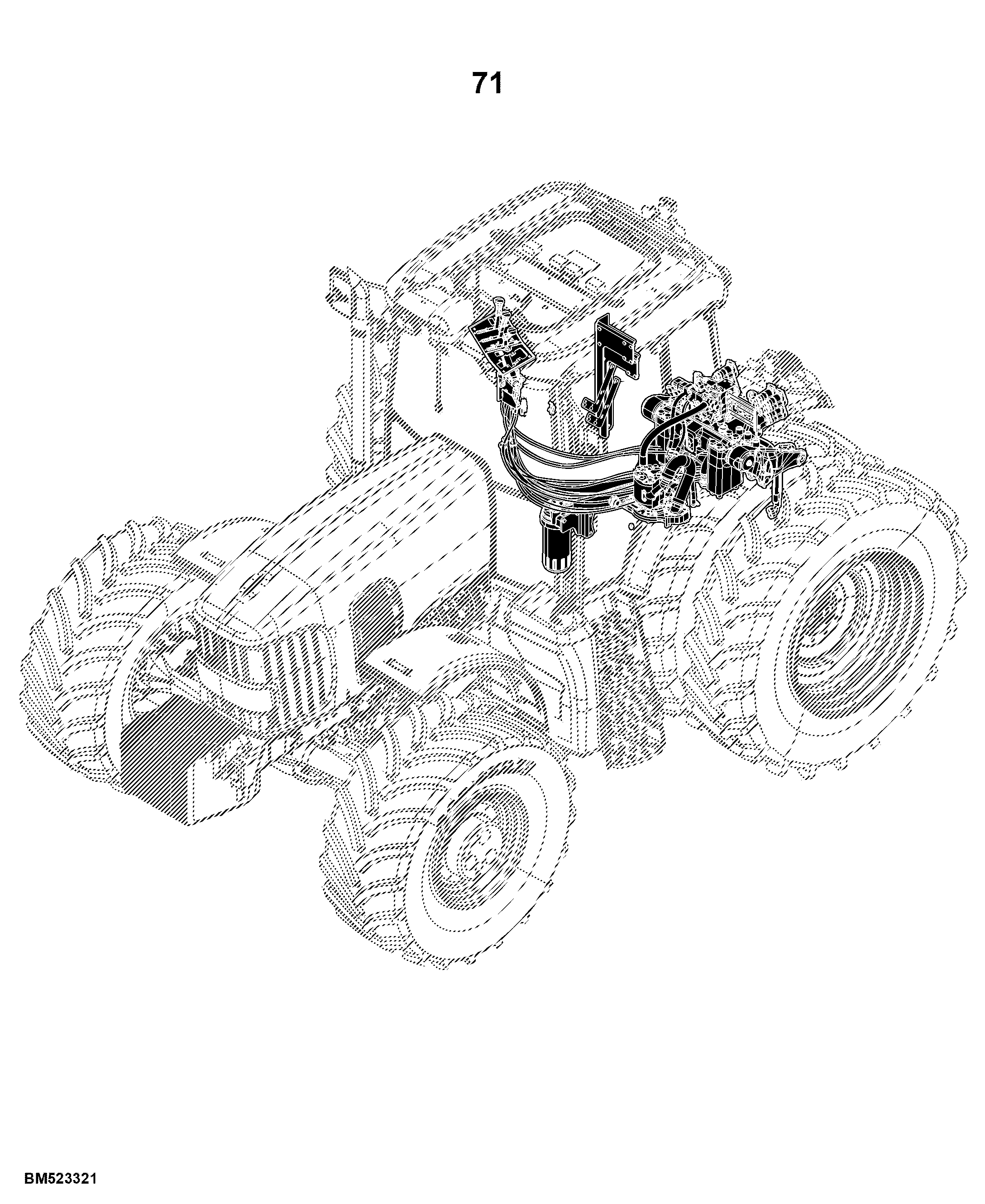 6100J Tractor (S.N. 600001- )(South America Edition)