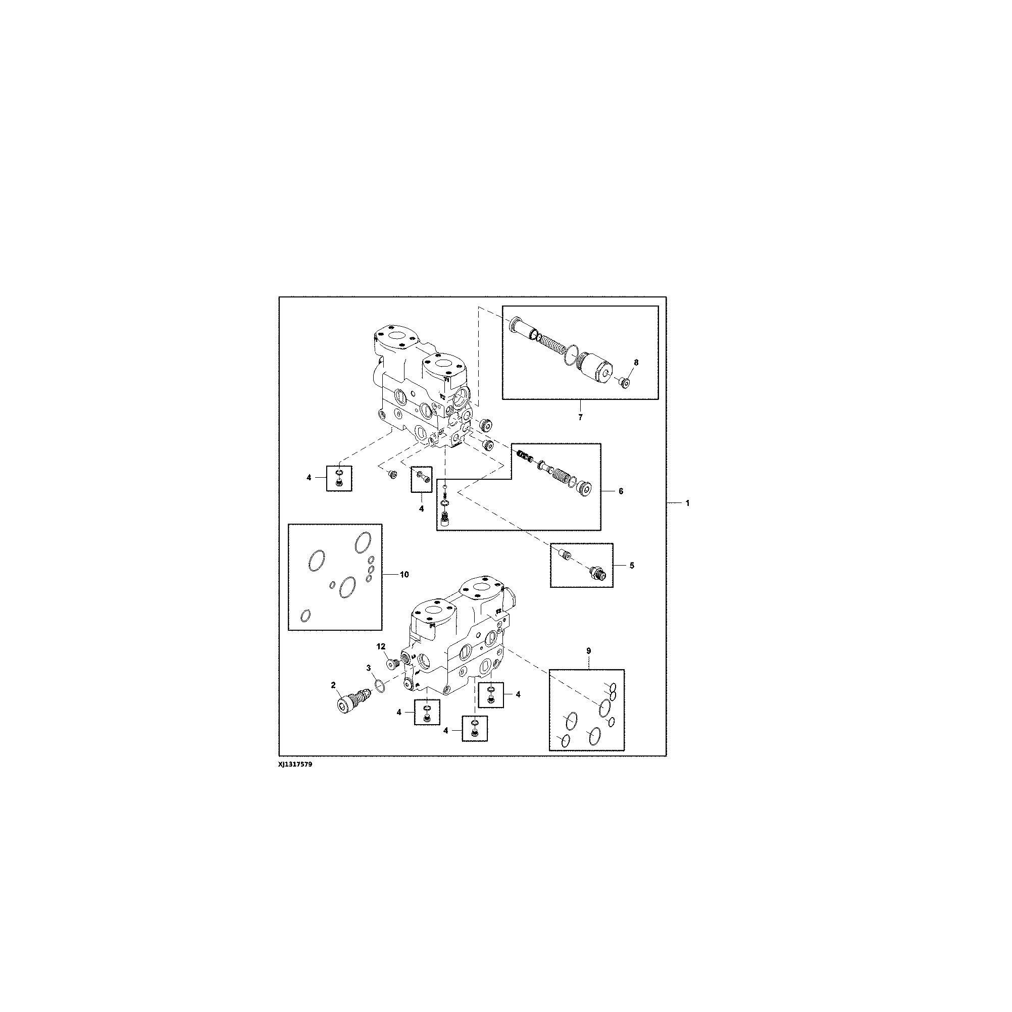 Combination Inlet Valve Section (254106 - )