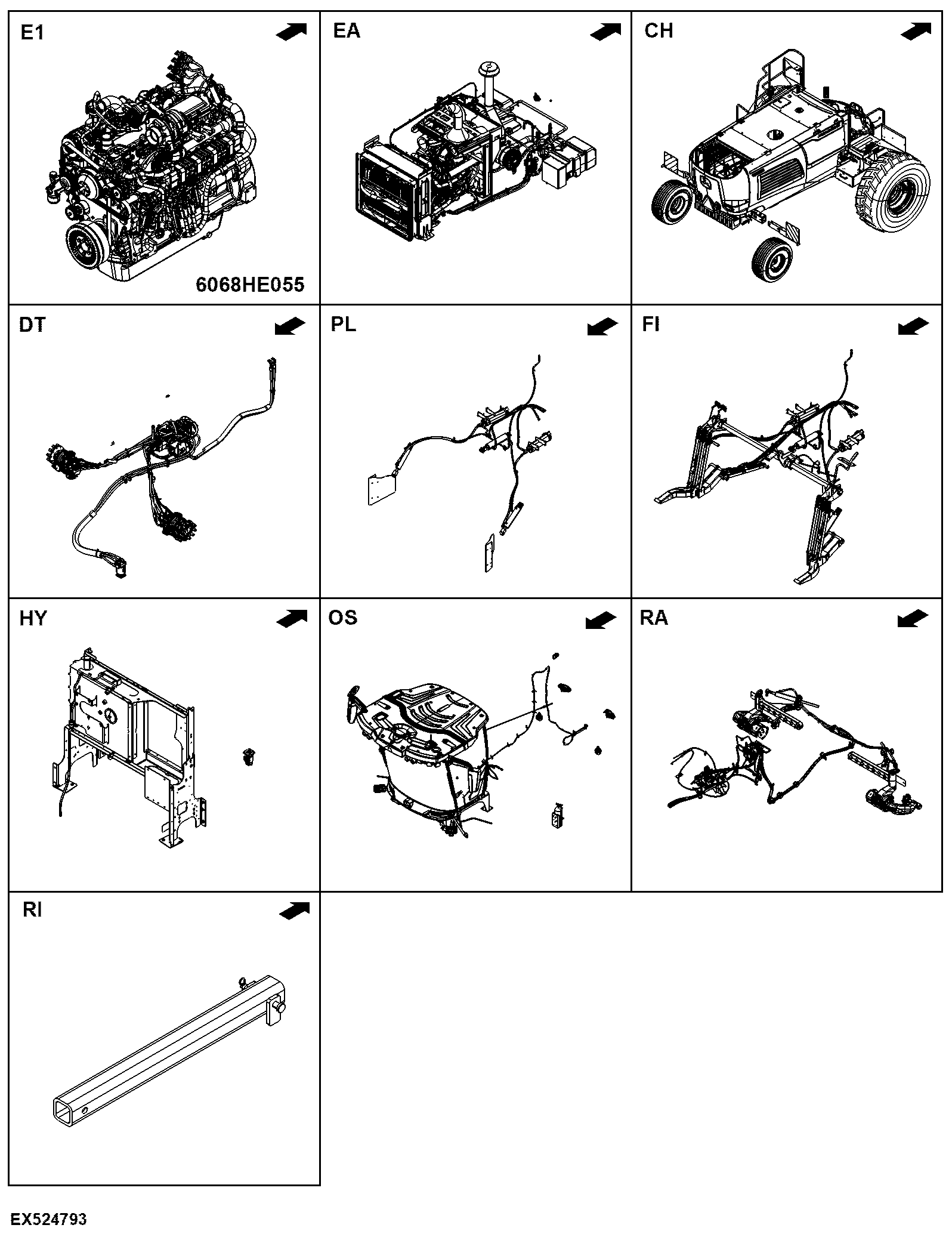 W235R Self-Propelled Rotary Windrower (Worldwide Edition)