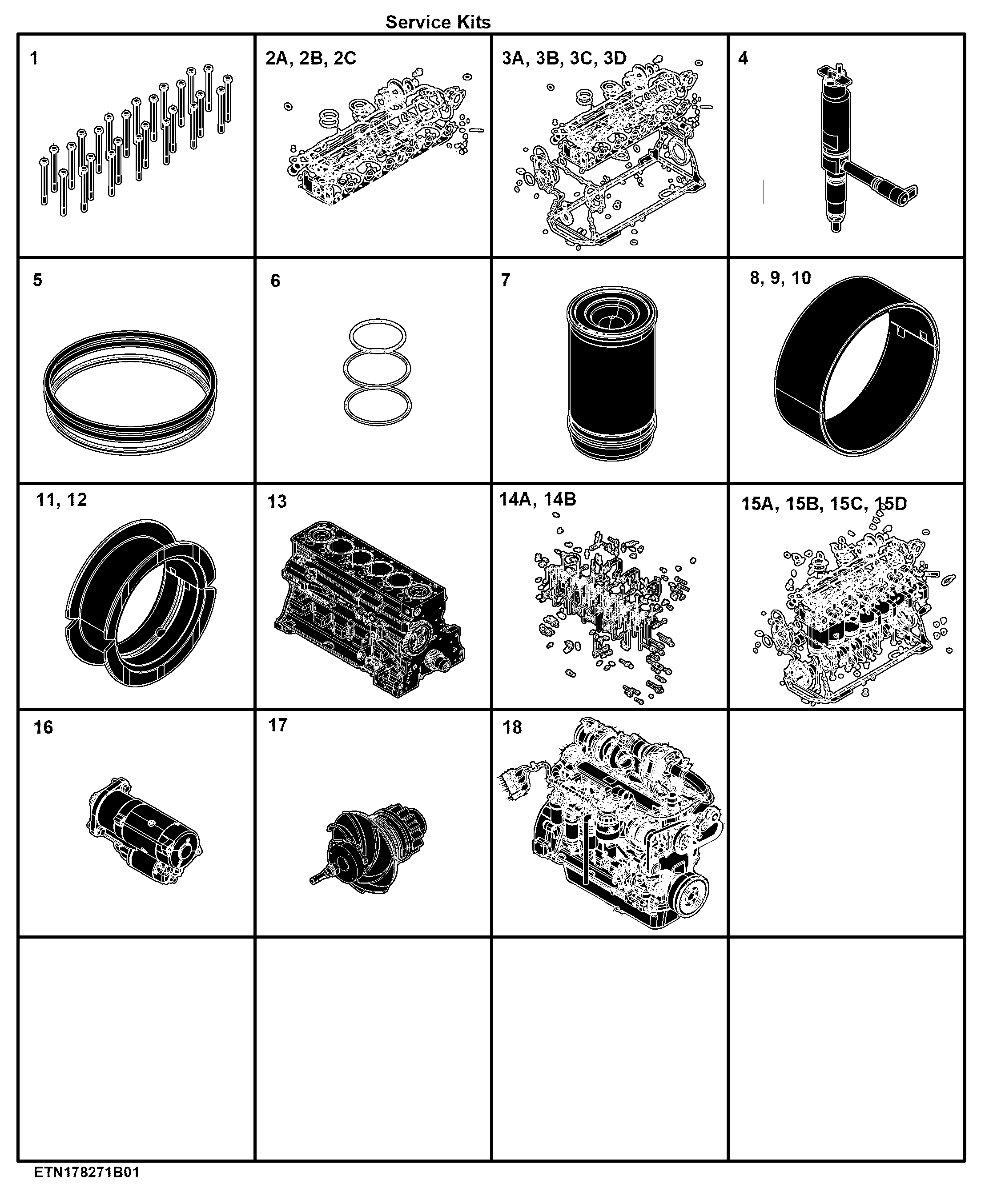 E1 Engine 6068HE056-DZ115498-ETN215127