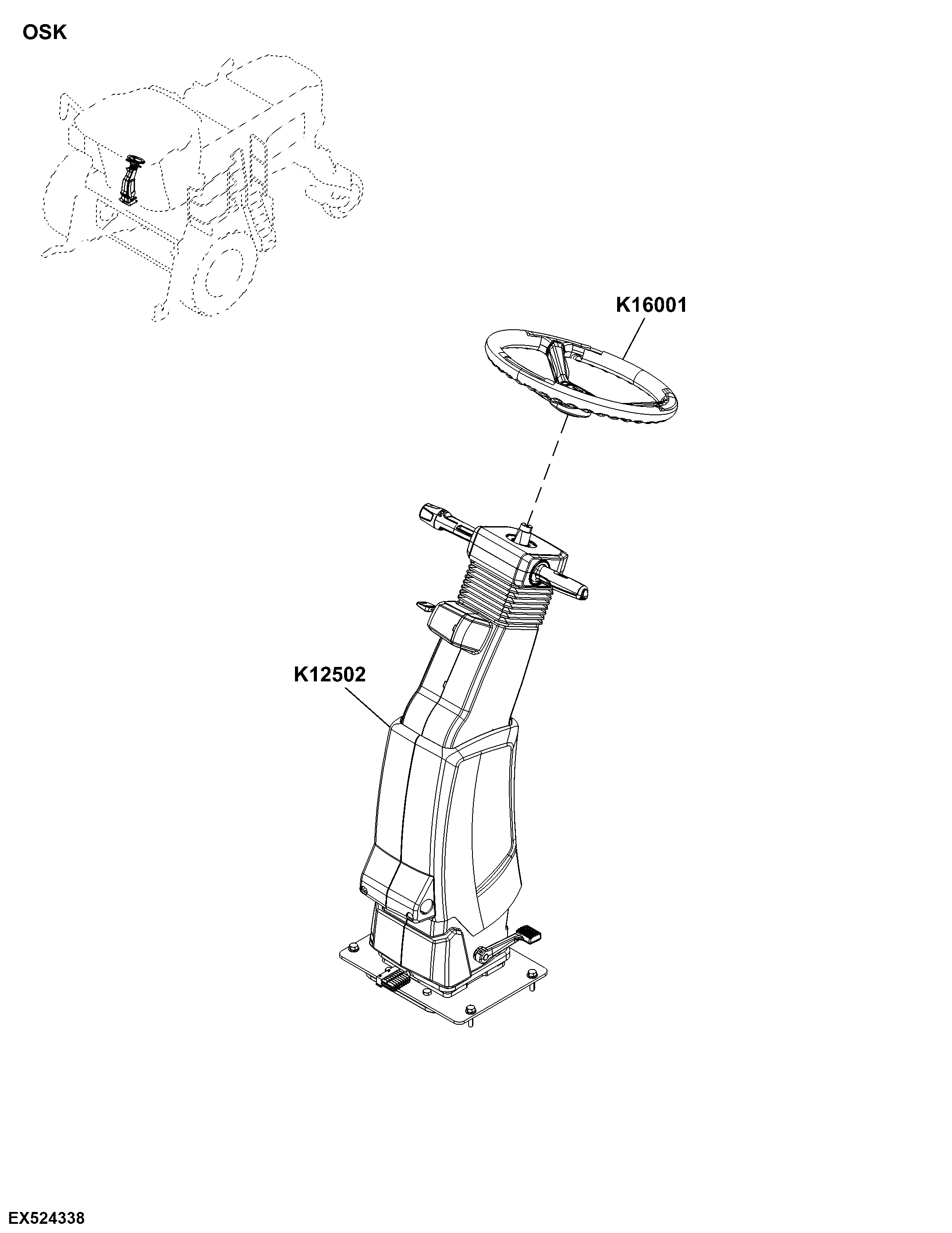 OSK Steering Controls