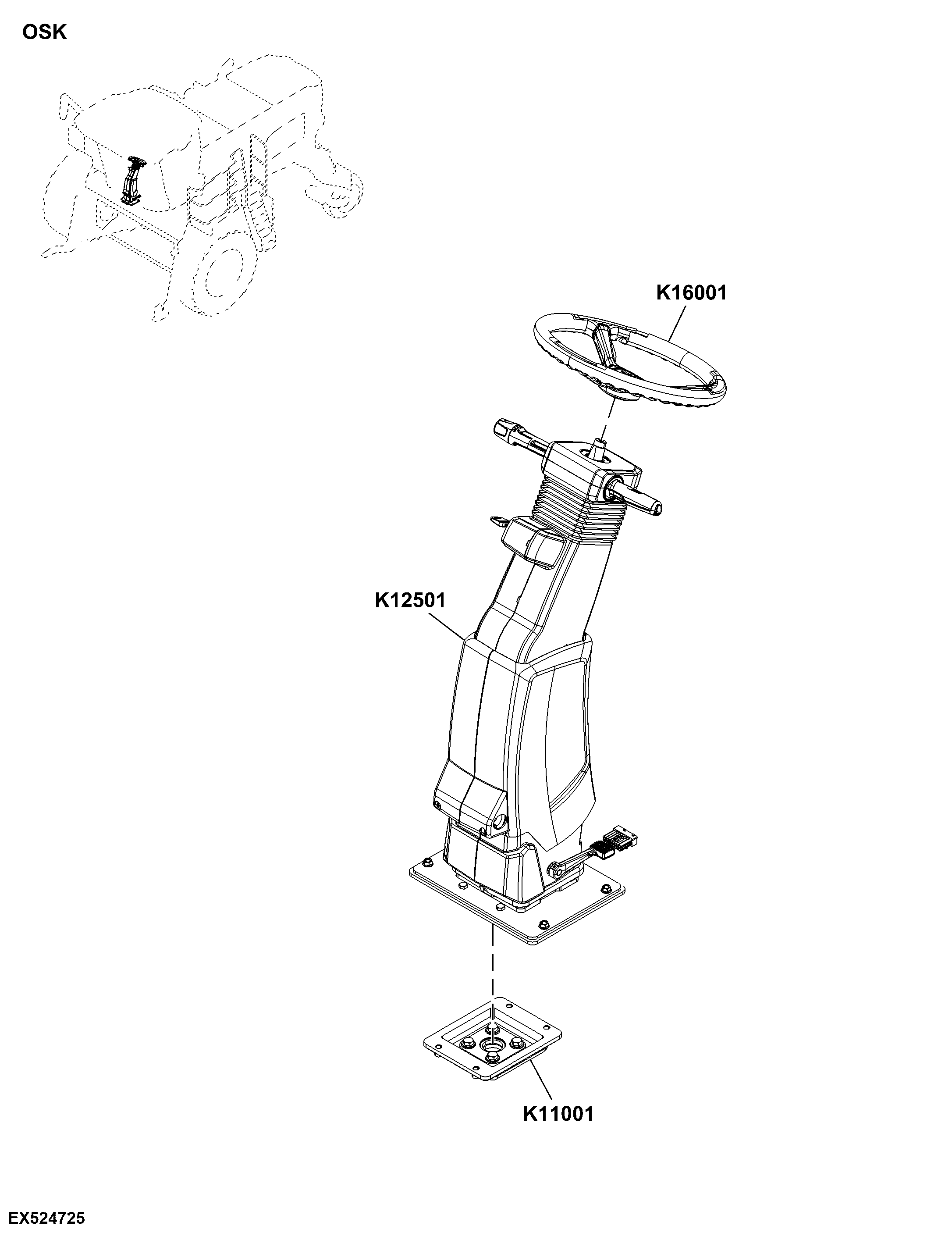 OSK Steering Controls