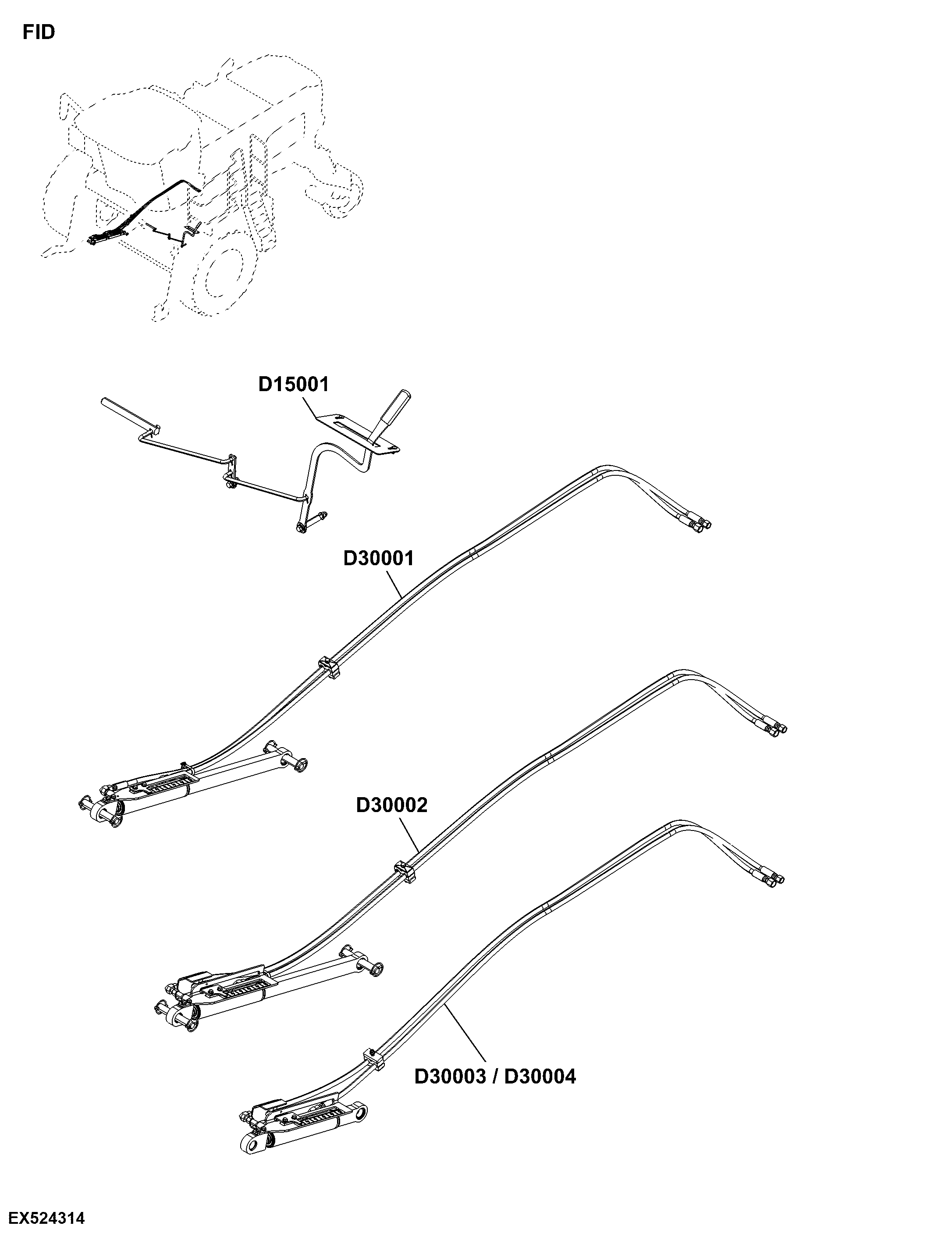 FID Hydraulic Tilt System