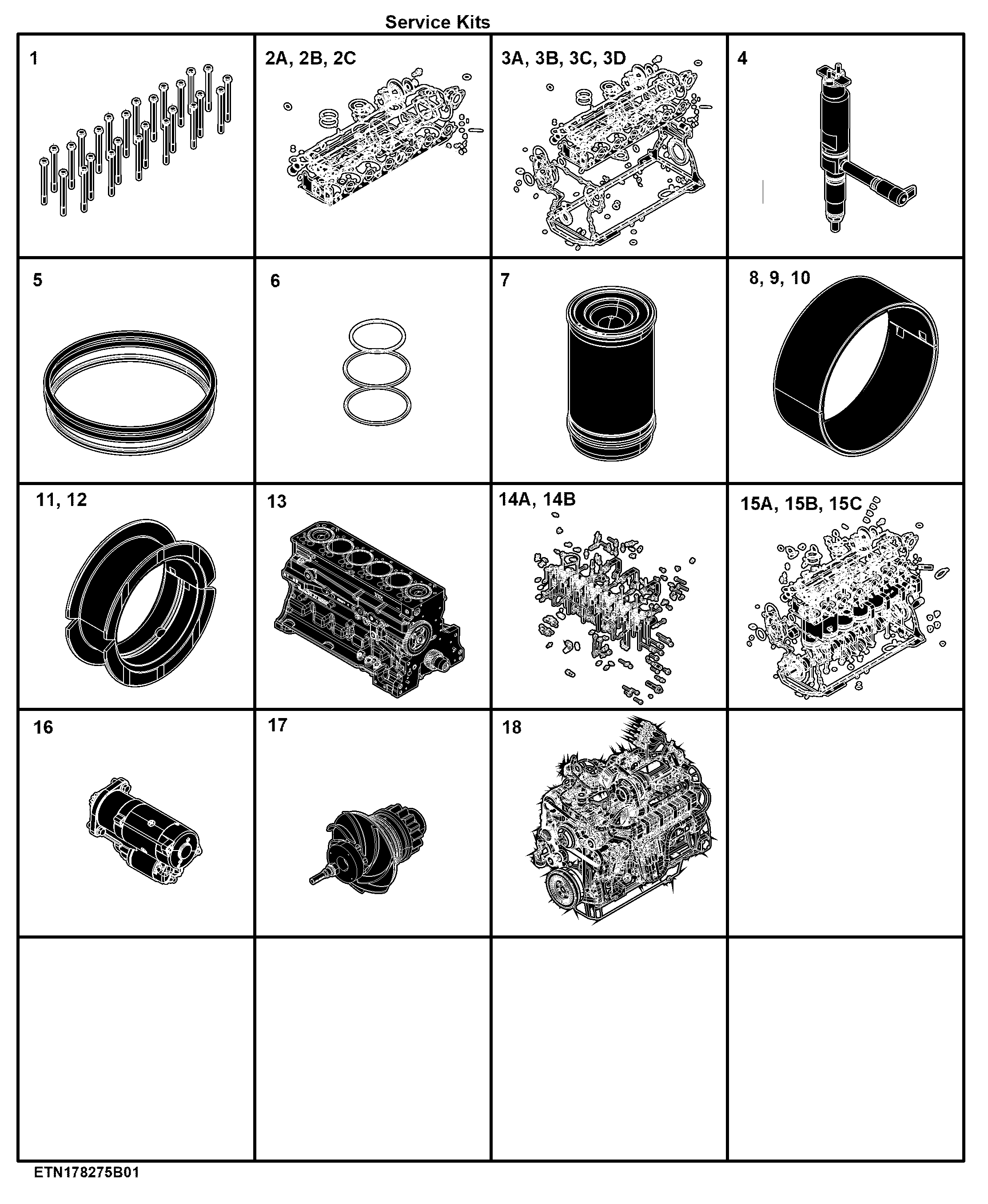 E1 Engine 6068HE055-DZ115497-ETN215125