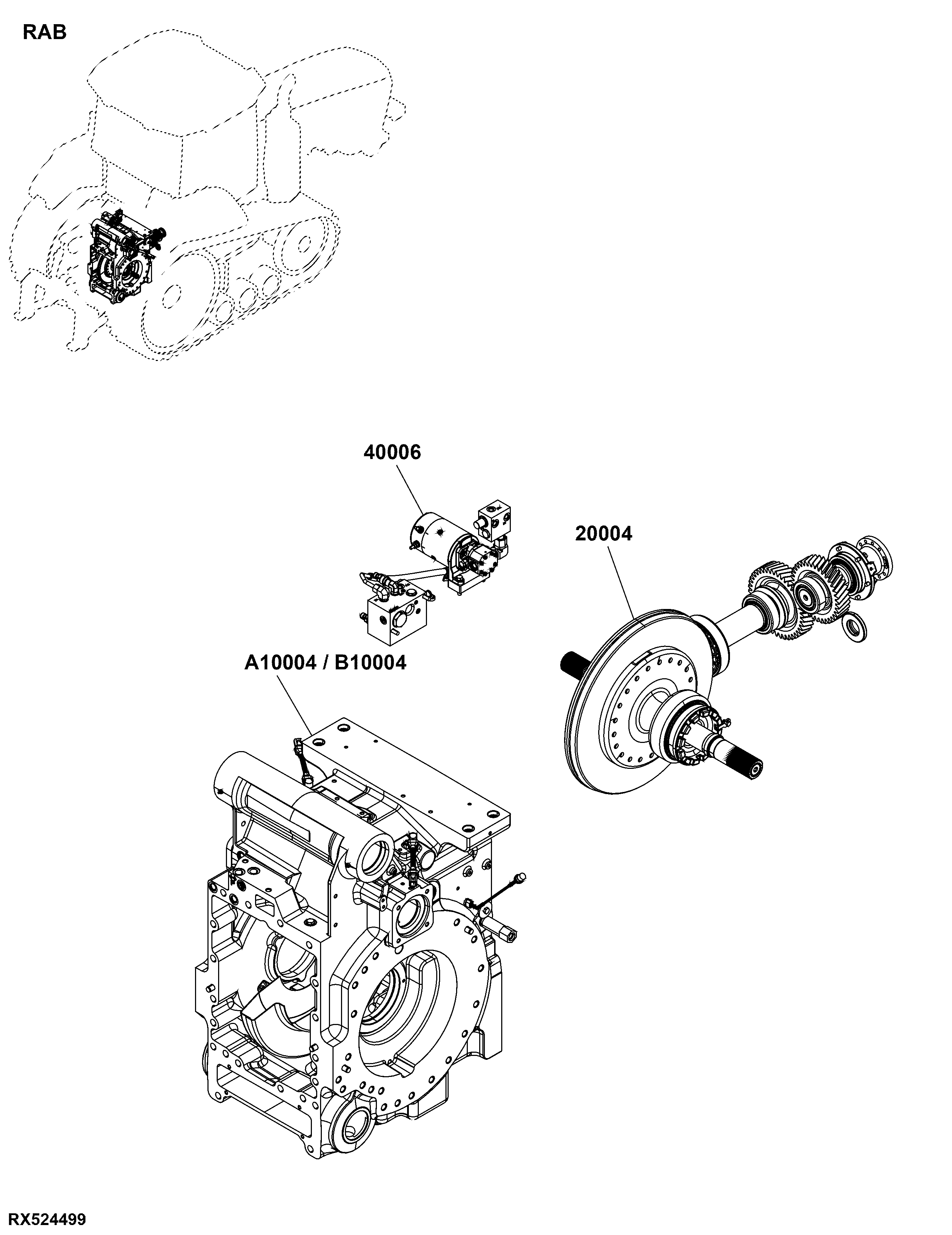 RAB Center, Rear Axle