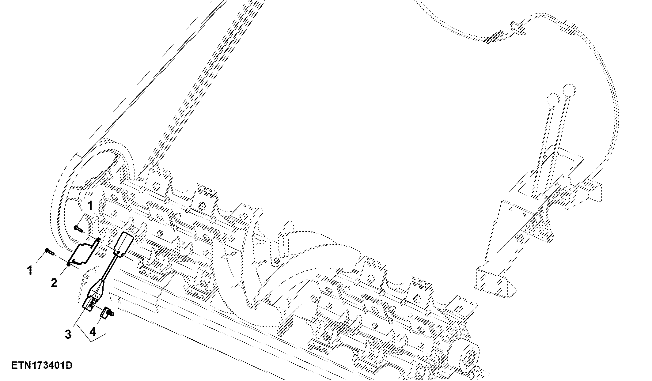 Inductive Proximity Speed Sensor, Belt Drive
