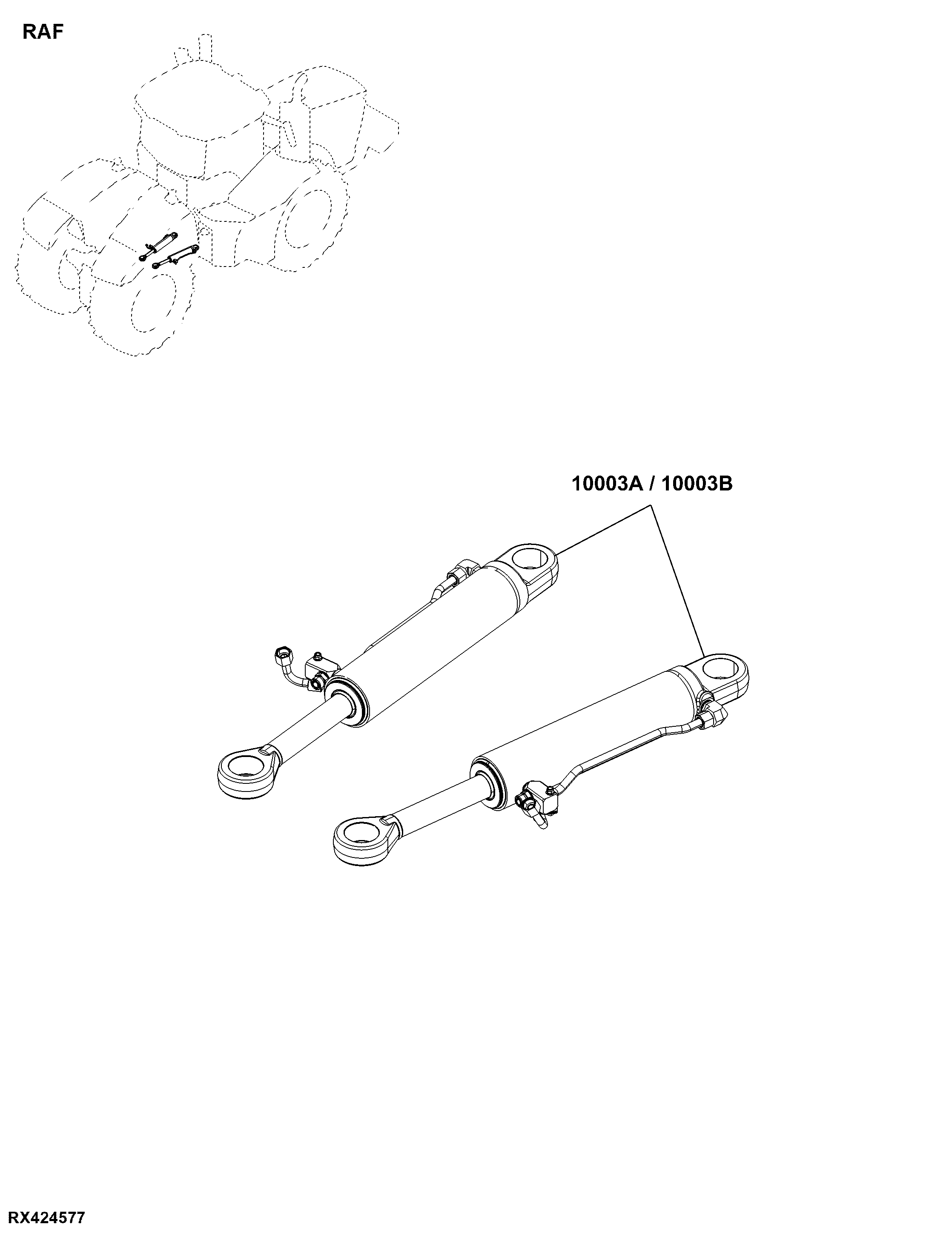RAF Steering, Rear Axle
