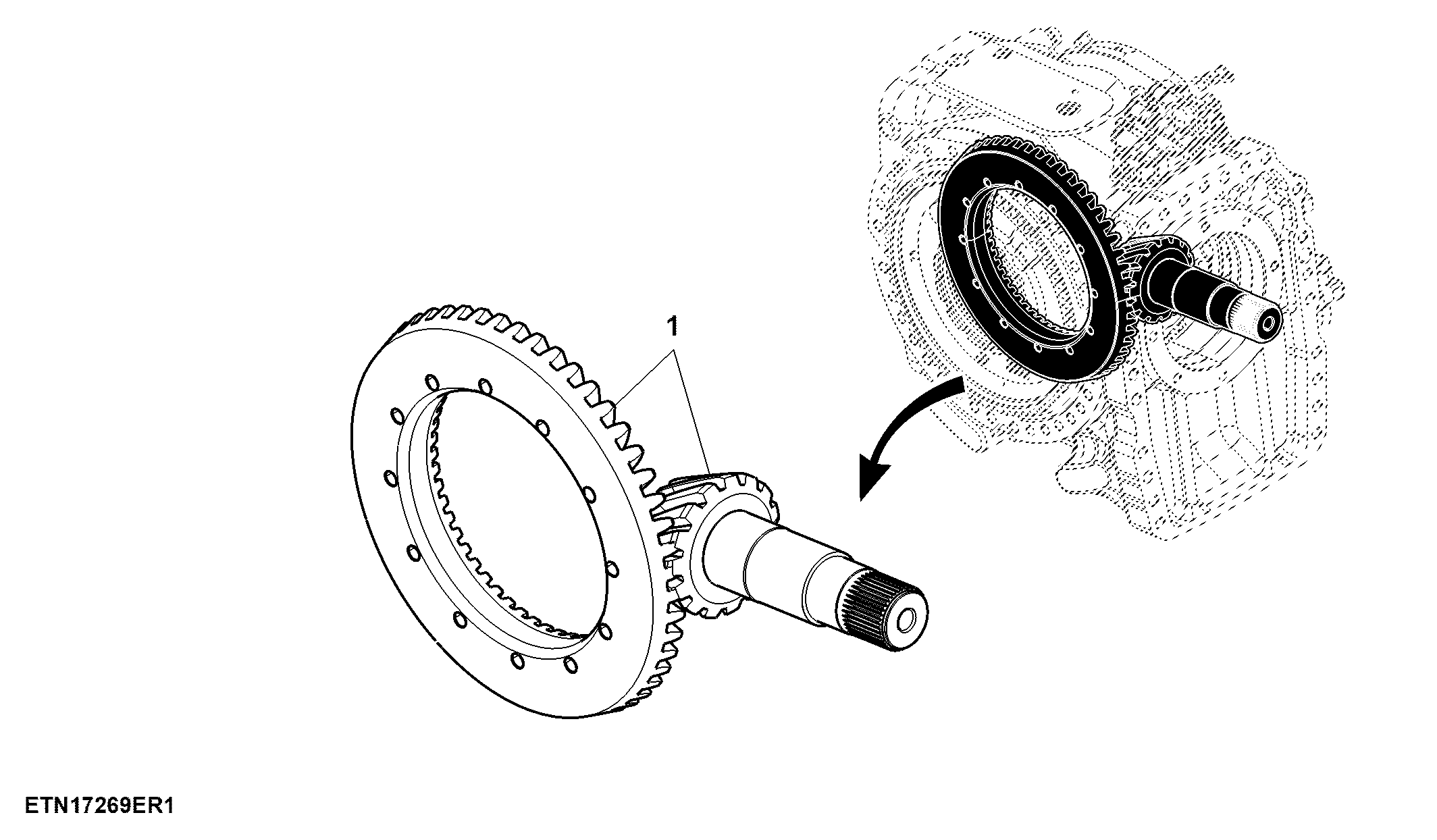 Spiral Bevel Drive, Double Reduction Front Axle