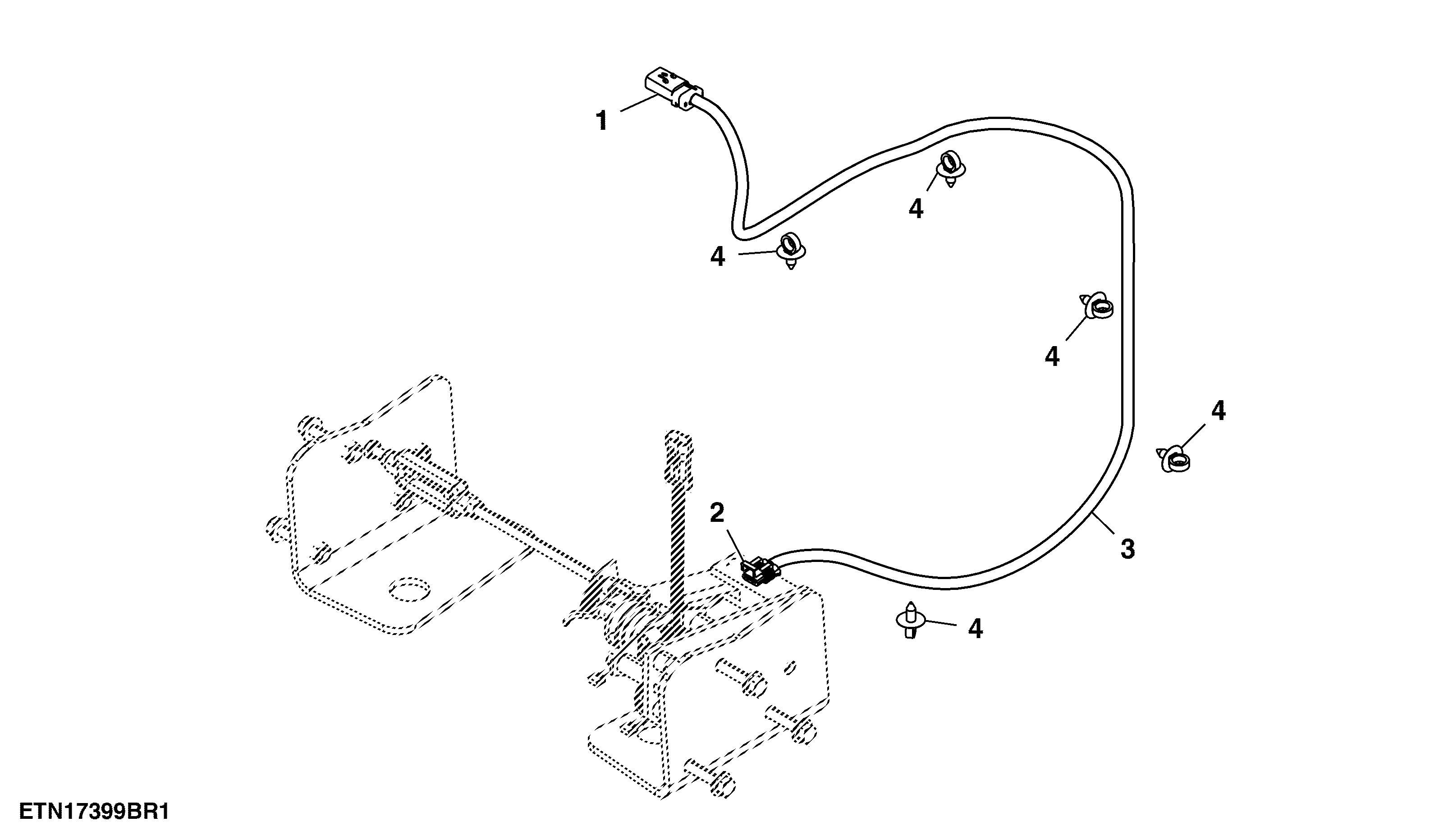 Wiring Harness, Draft Sensor