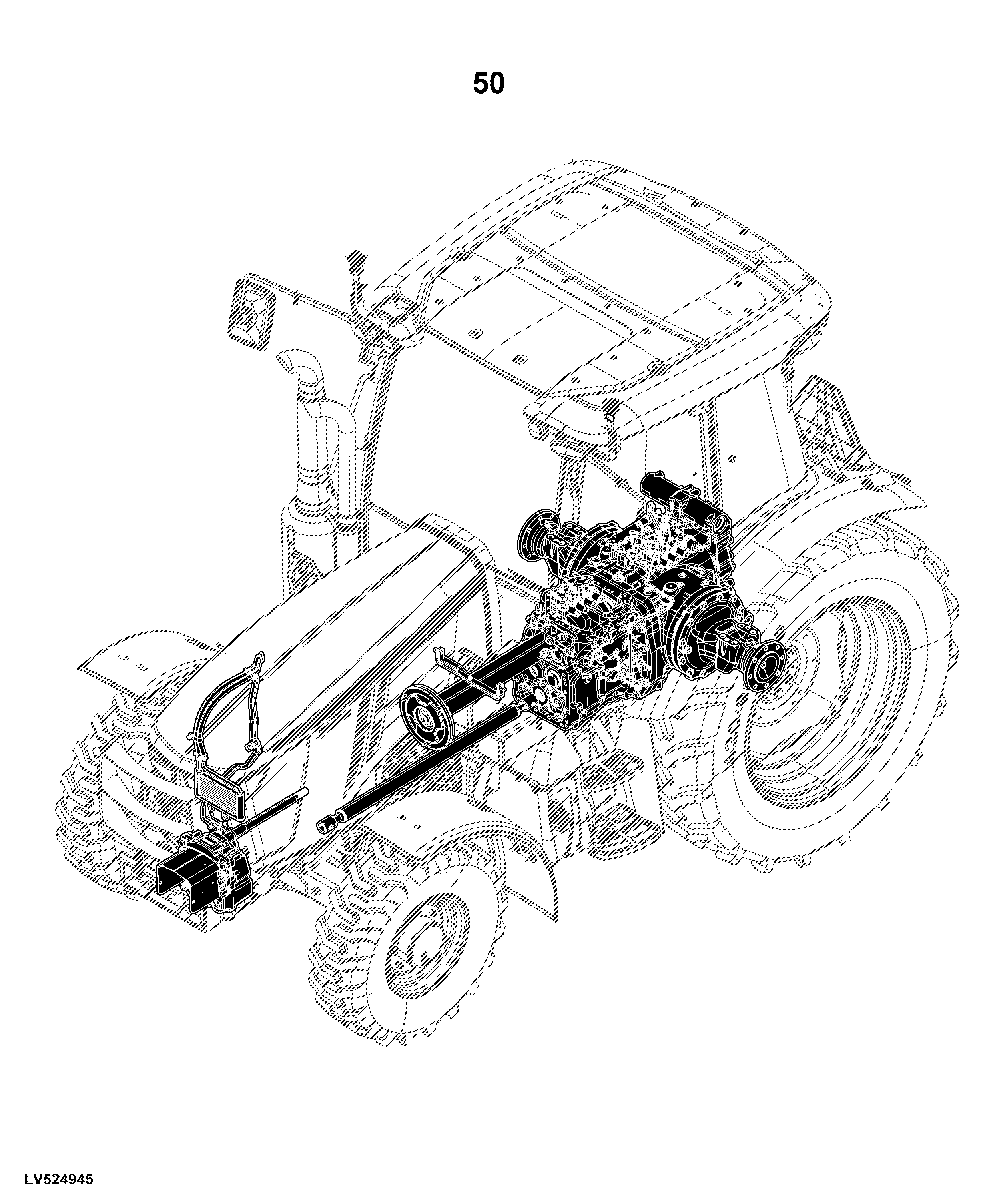 5100M Tractor (PIN: 1LV5100M*MN400001- )(North America Edition)