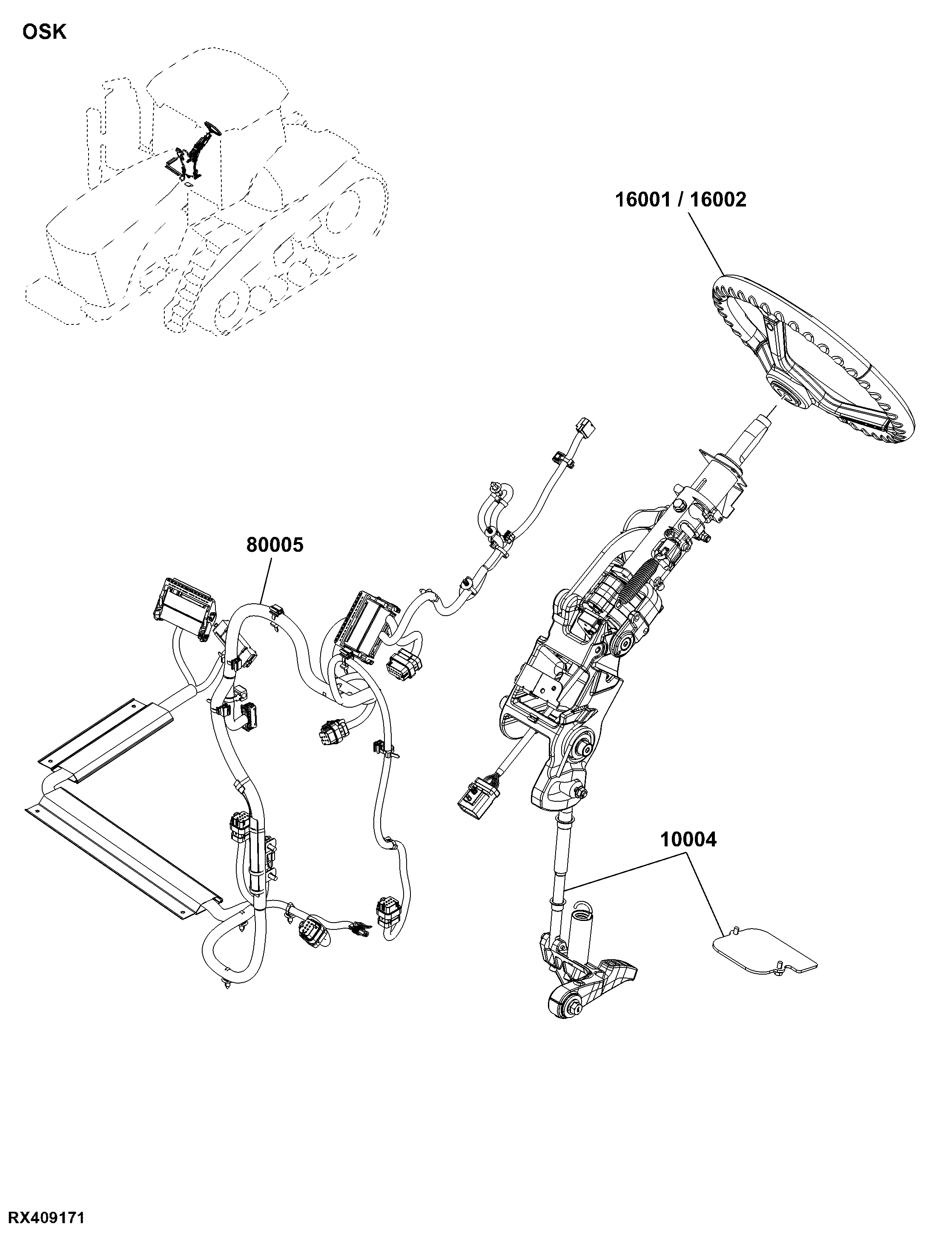 OSK Steering Controls