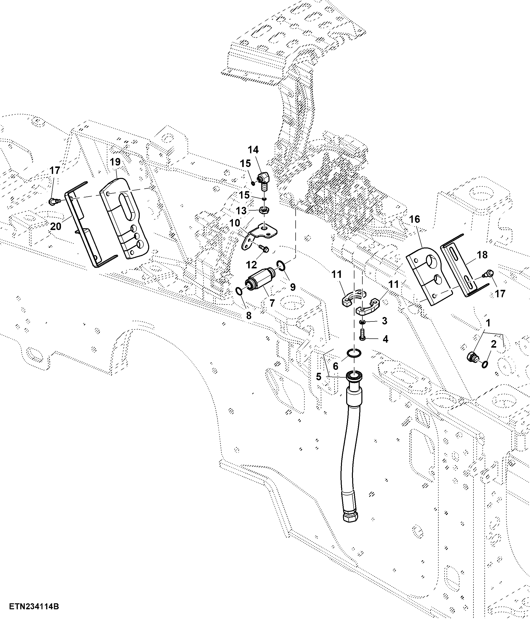 Plug, W/O Front Axle Suspension, Double Reduction Axle