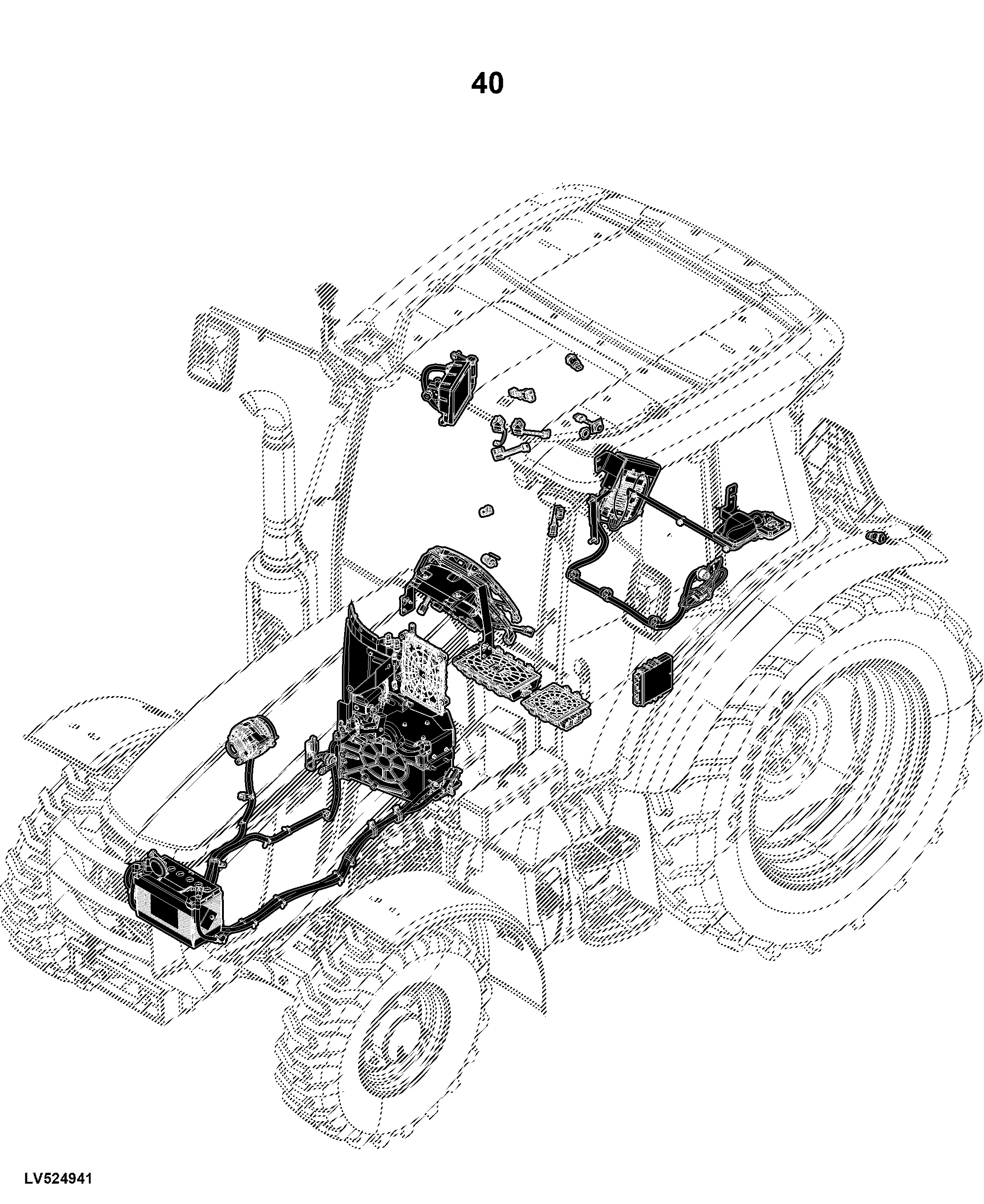 5100M Tractor (PIN: 1LV5100M*MN400001- )(North America Edition)