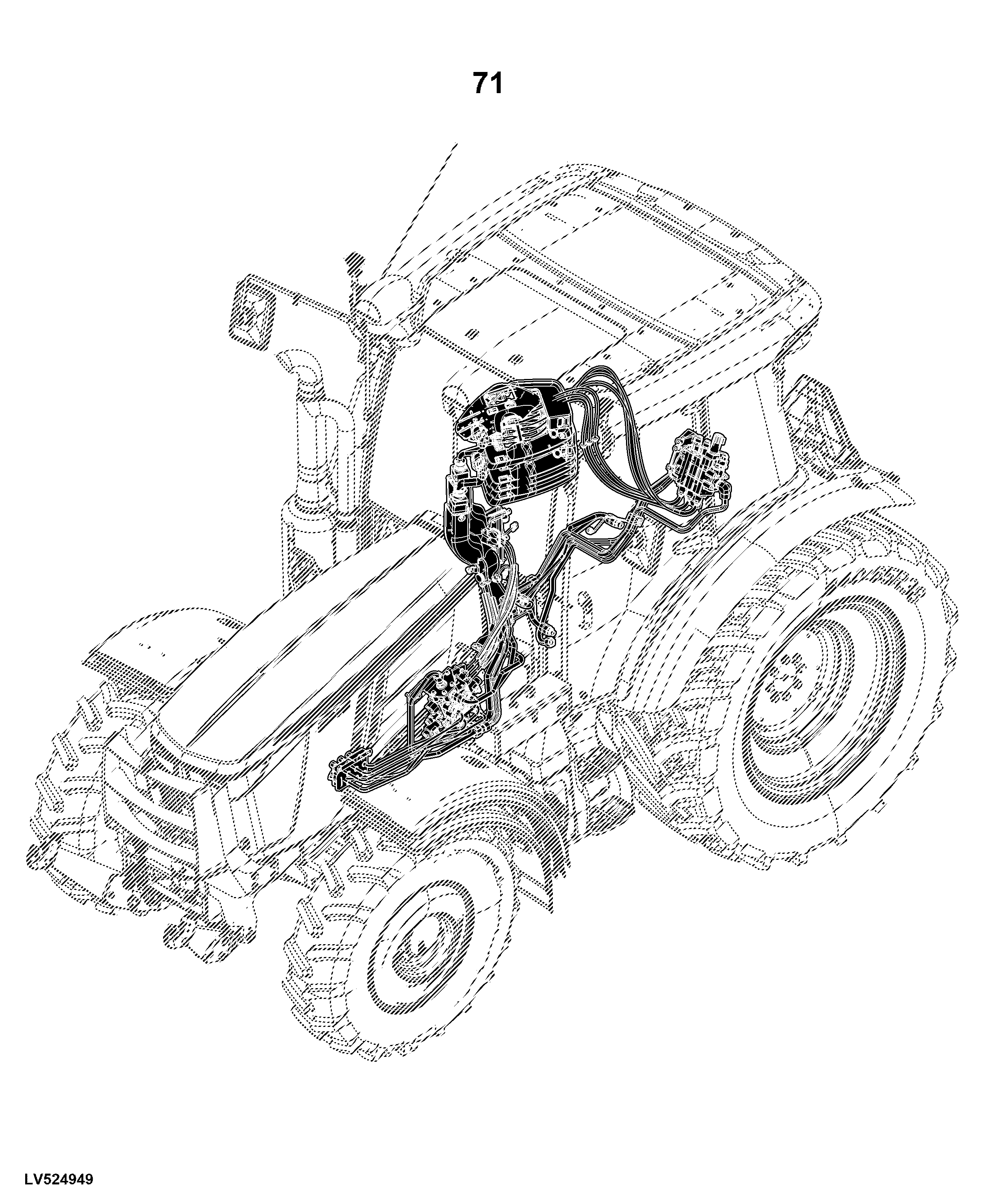 5100M Tractor (PIN: 1LV5100M*MN400001- )(North America Edition)