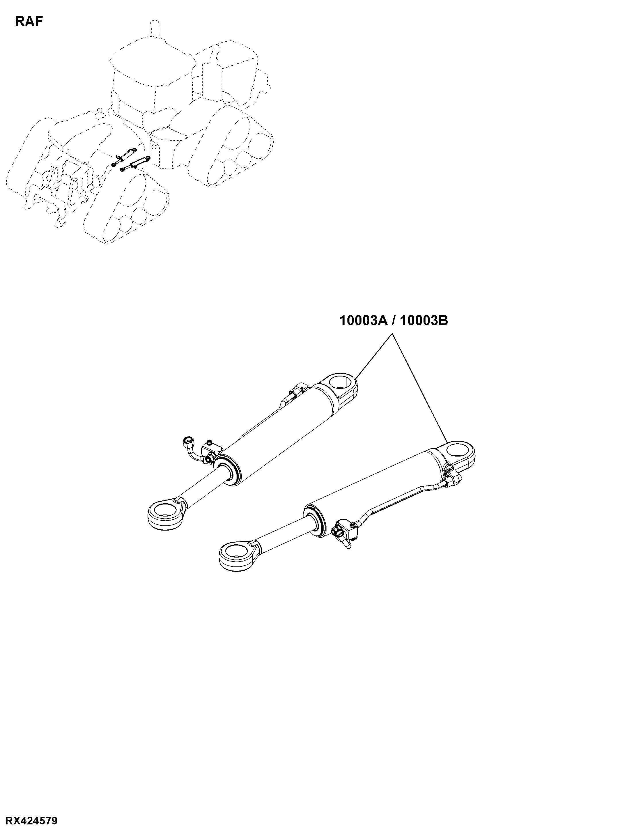 RAF Steering, Rear Axle