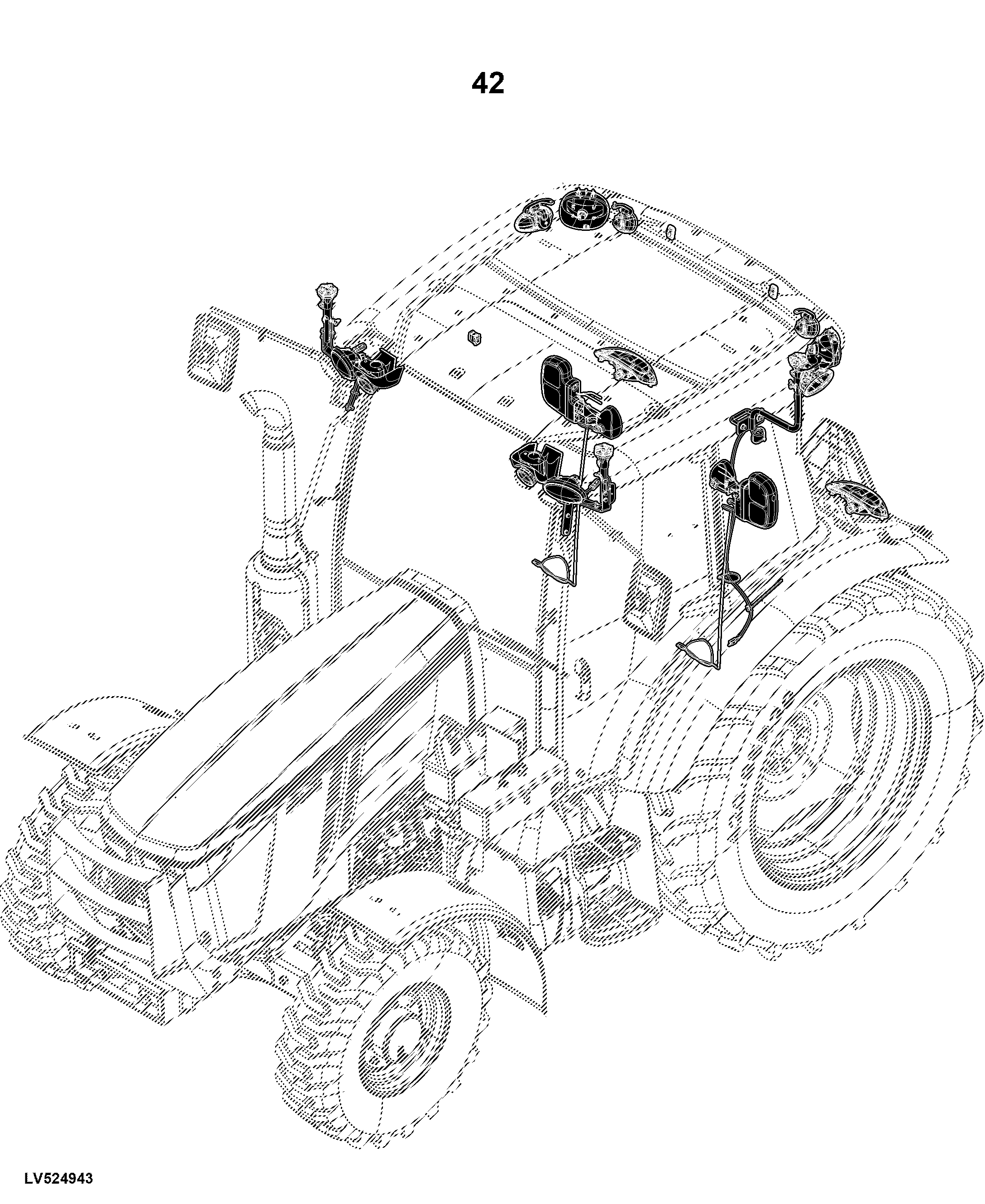 5100M Tractor (PIN: 1LV5100M*MN400001- )(North America Edition)