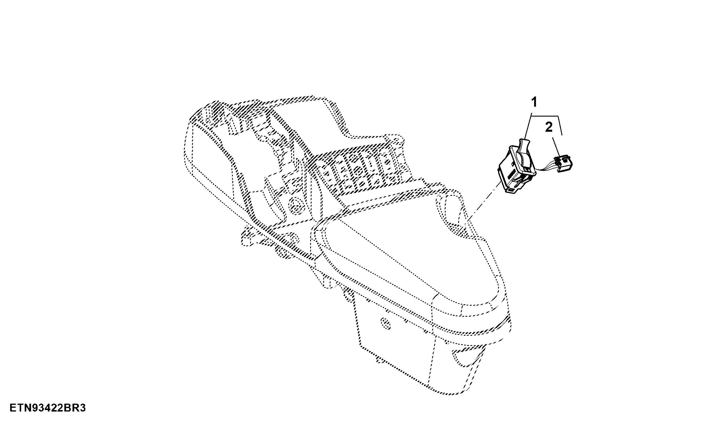 Control Switch, Secondary Handbrake