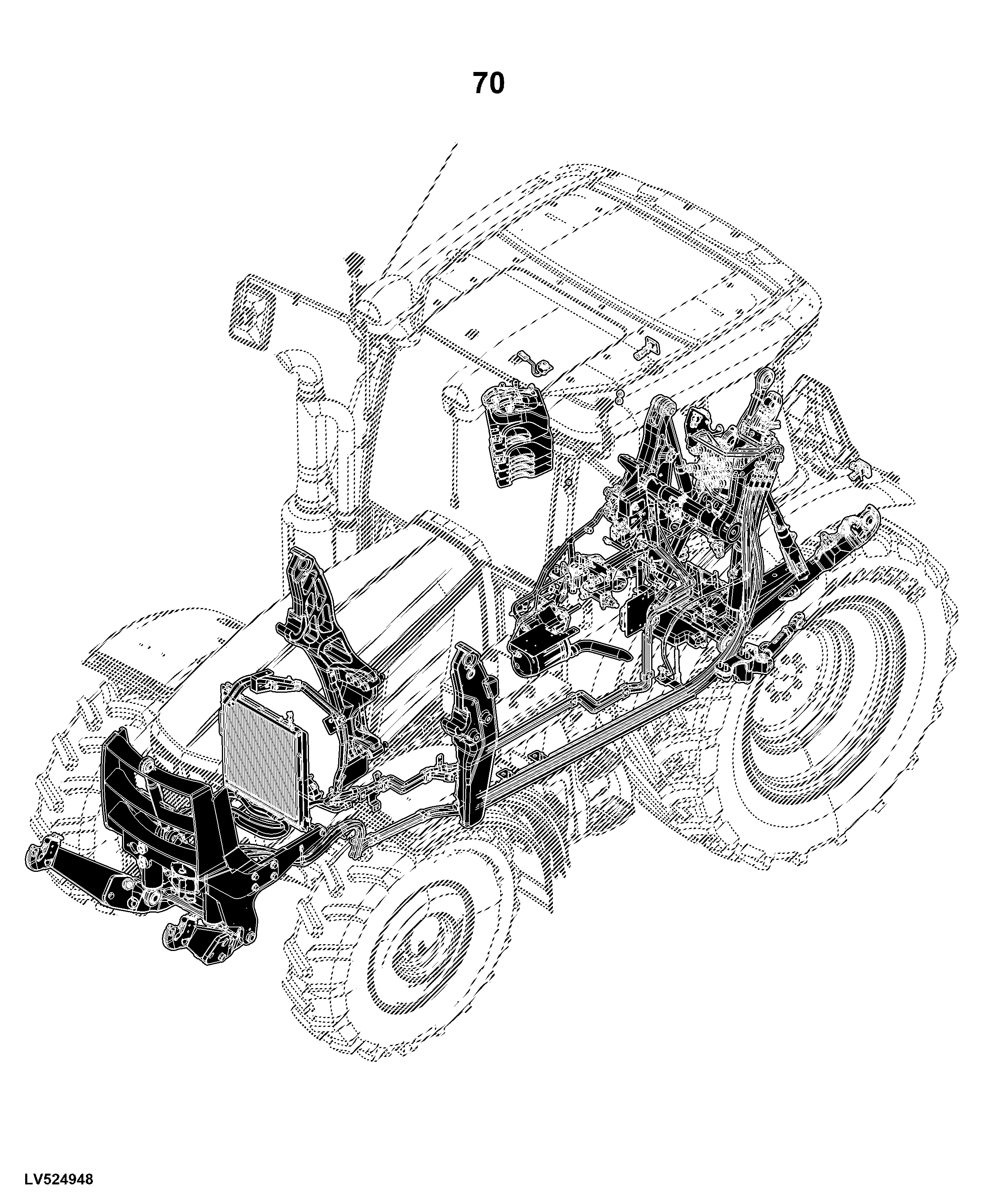 5100M Tractor (PIN: 1LV5100M*MN400001- )(North America Edition)