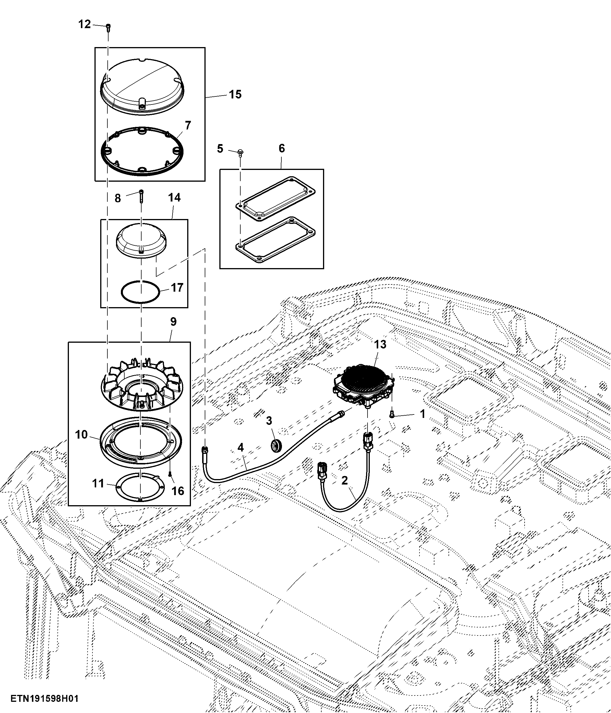 StarFire™ 6000 Position Receiver, StarFire™ 1 and 3
