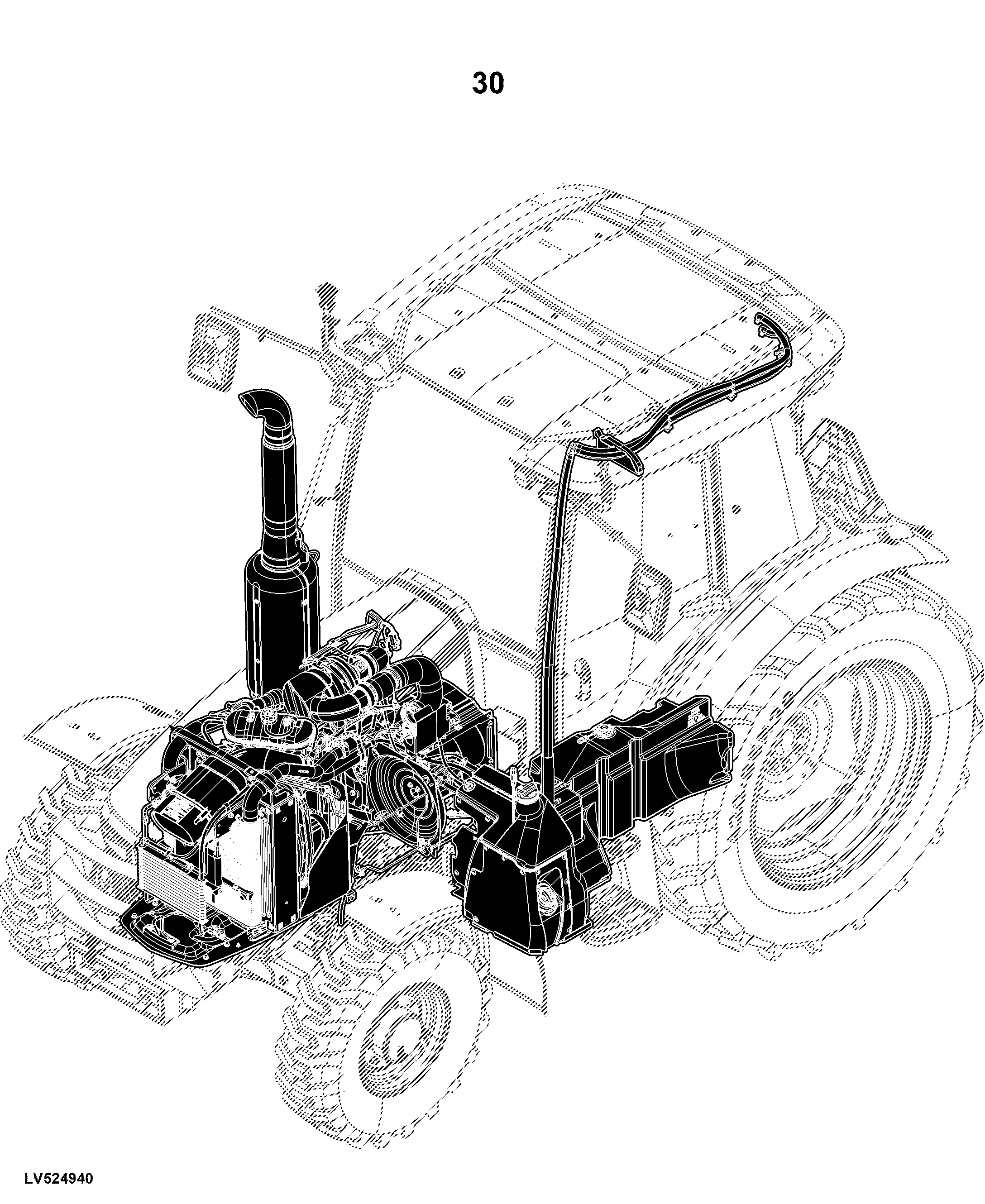 5100M Tractor (PIN: 1LV5100M*MN400001- )(North America Edition)