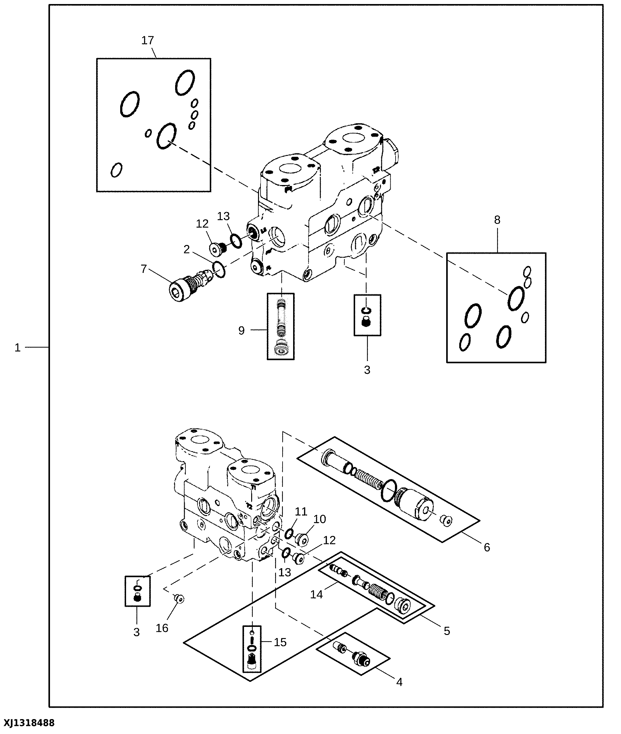 Combination Inlet Section Components ( - 394055)