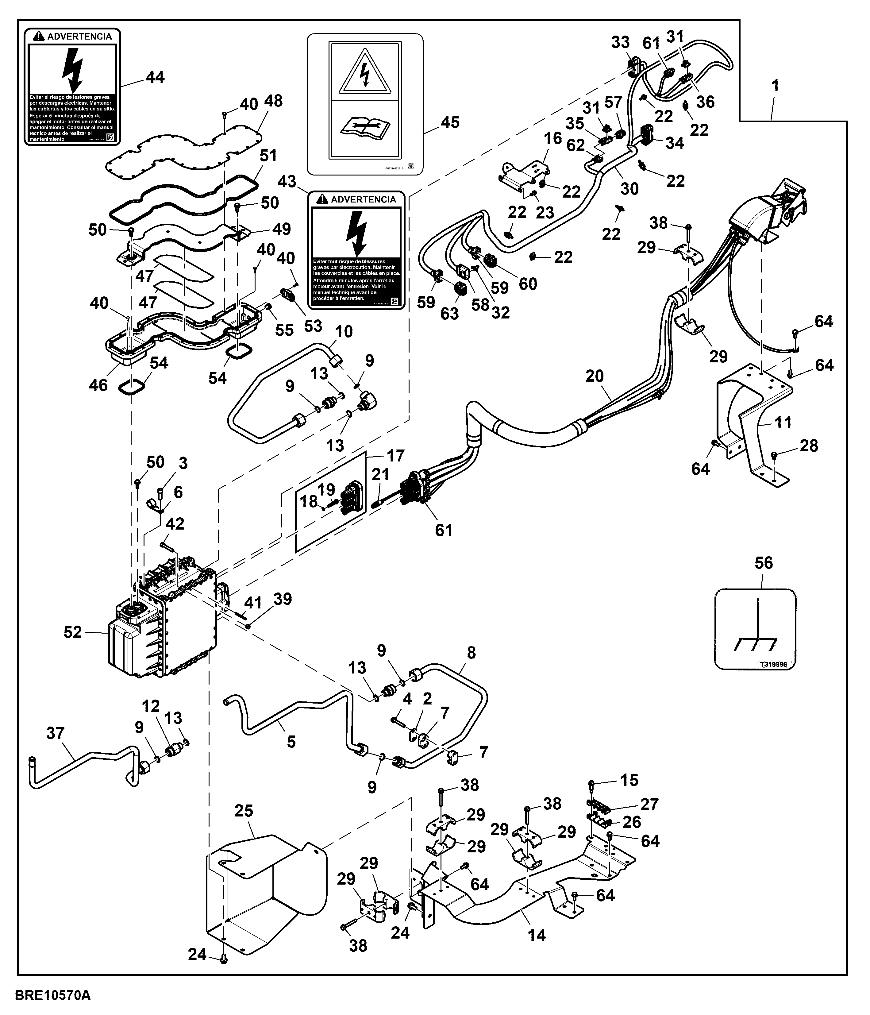 Cable, 1 Connector, Single Coupler, Attachment